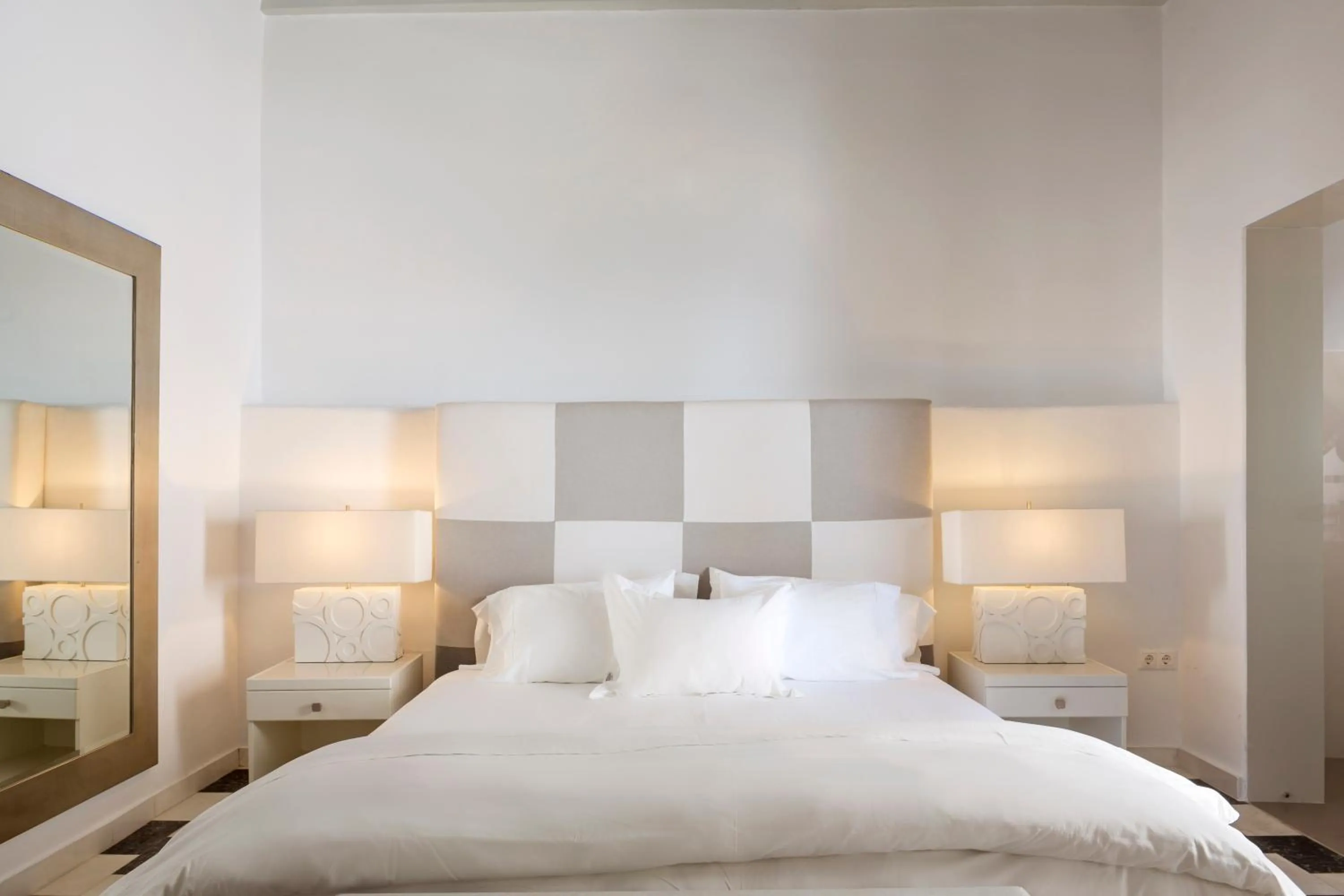 Bed in Greco Philia Hotel Boutique