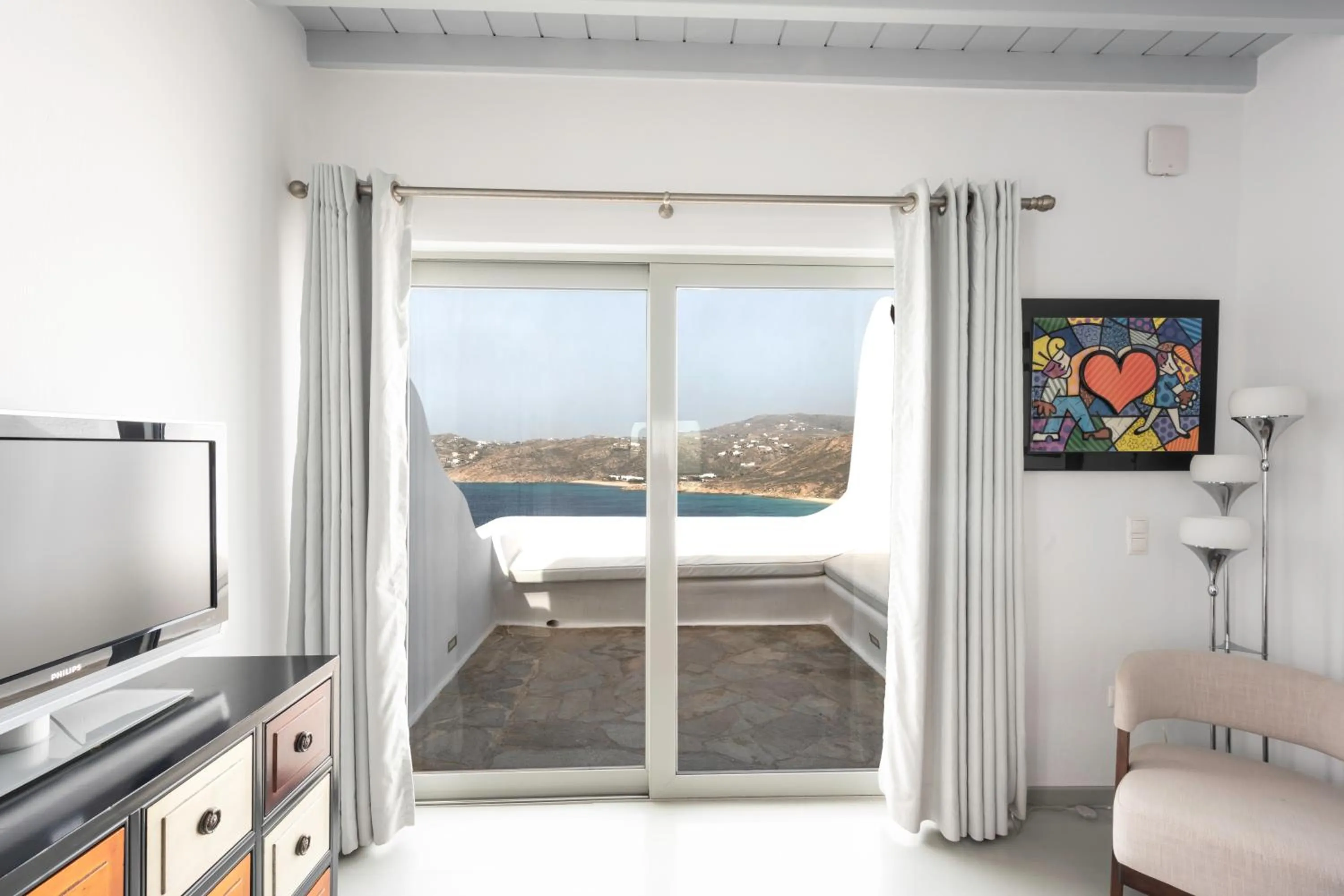Sea view in Greco Philia Hotel Boutique