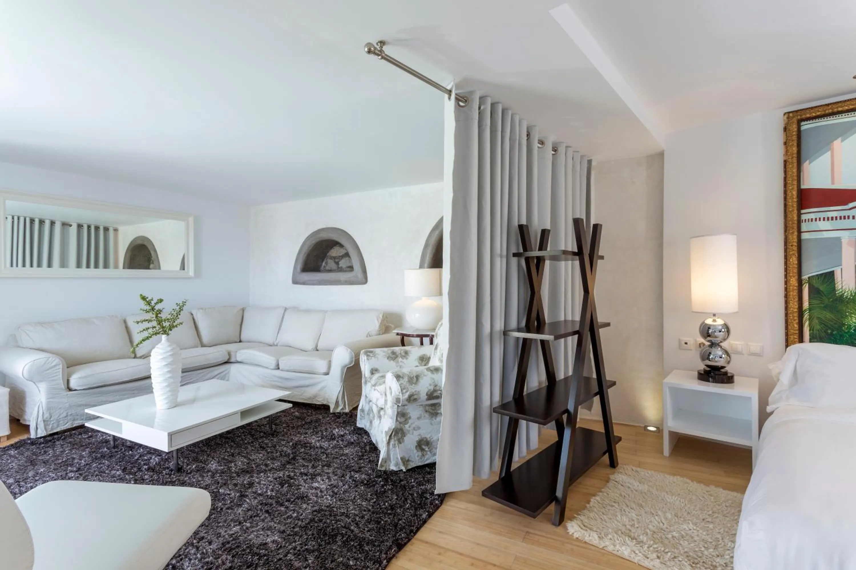 Seating area, Bed in Greco Philia Hotel Boutique