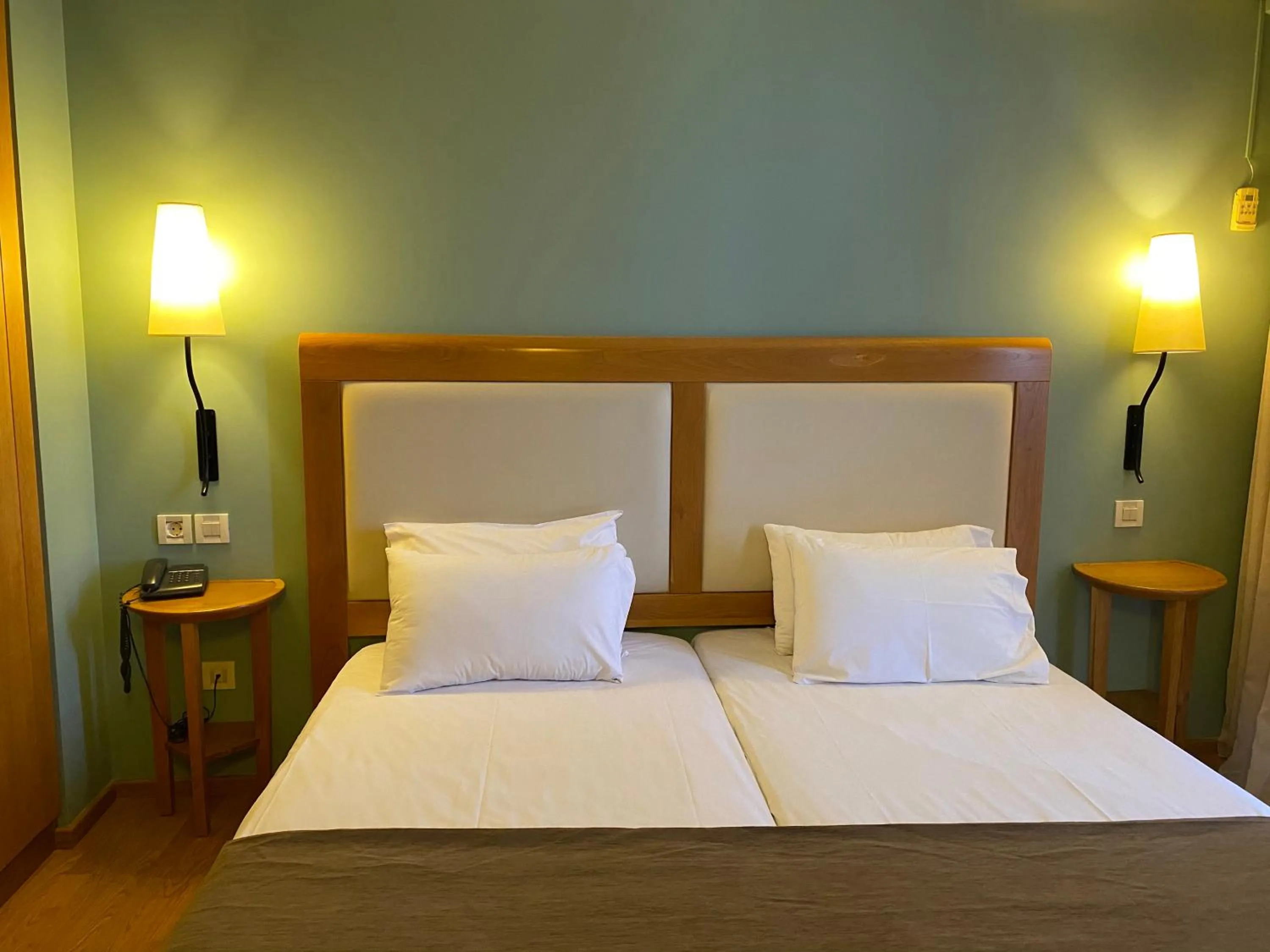 Bed in Olympic Hotel