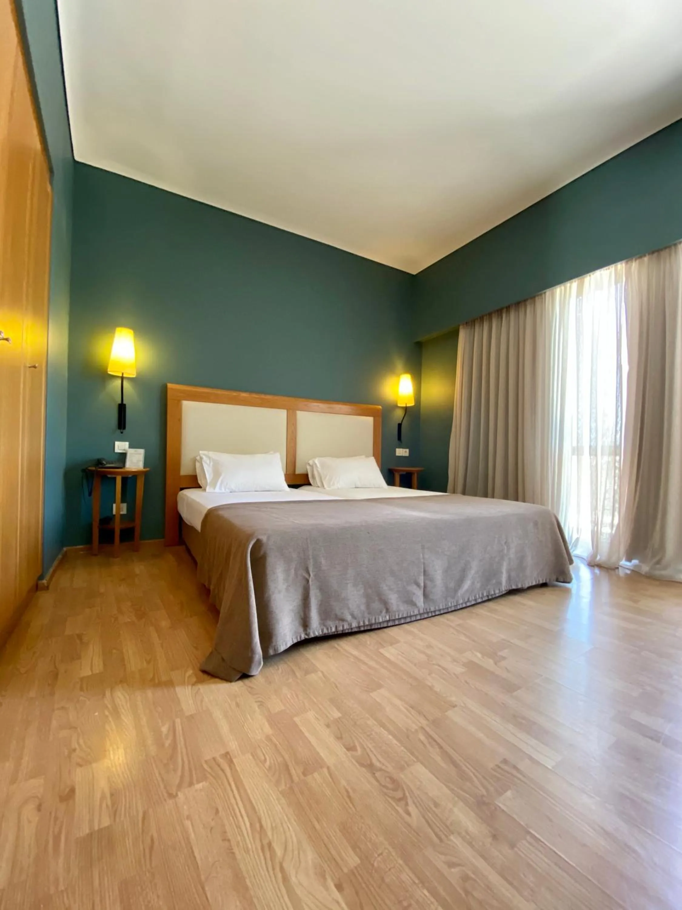 Bed in Olympic Hotel