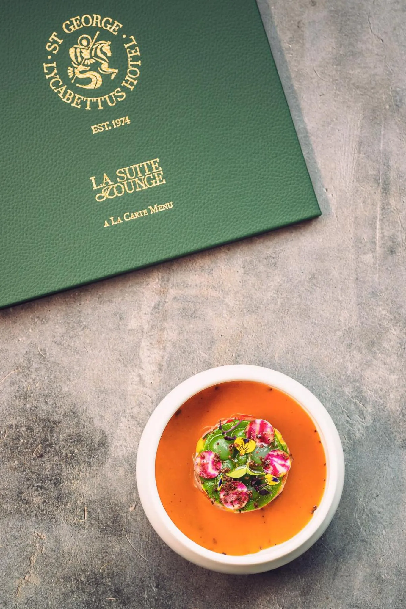 Food and drinks in St George Lycabettus Lifestyle Hotel