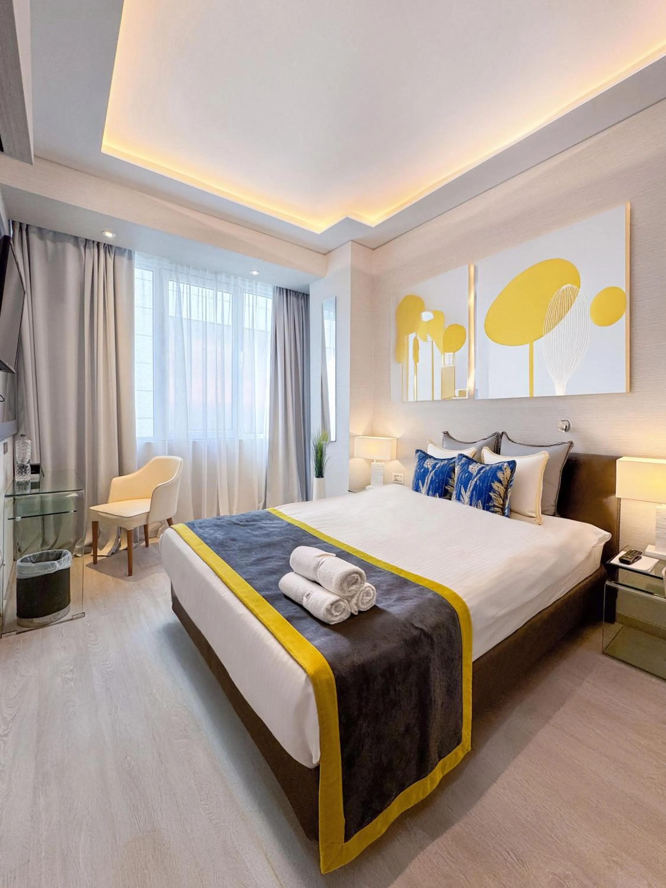 Bedroom, Bed in St George Lycabettus Lifestyle Hotel