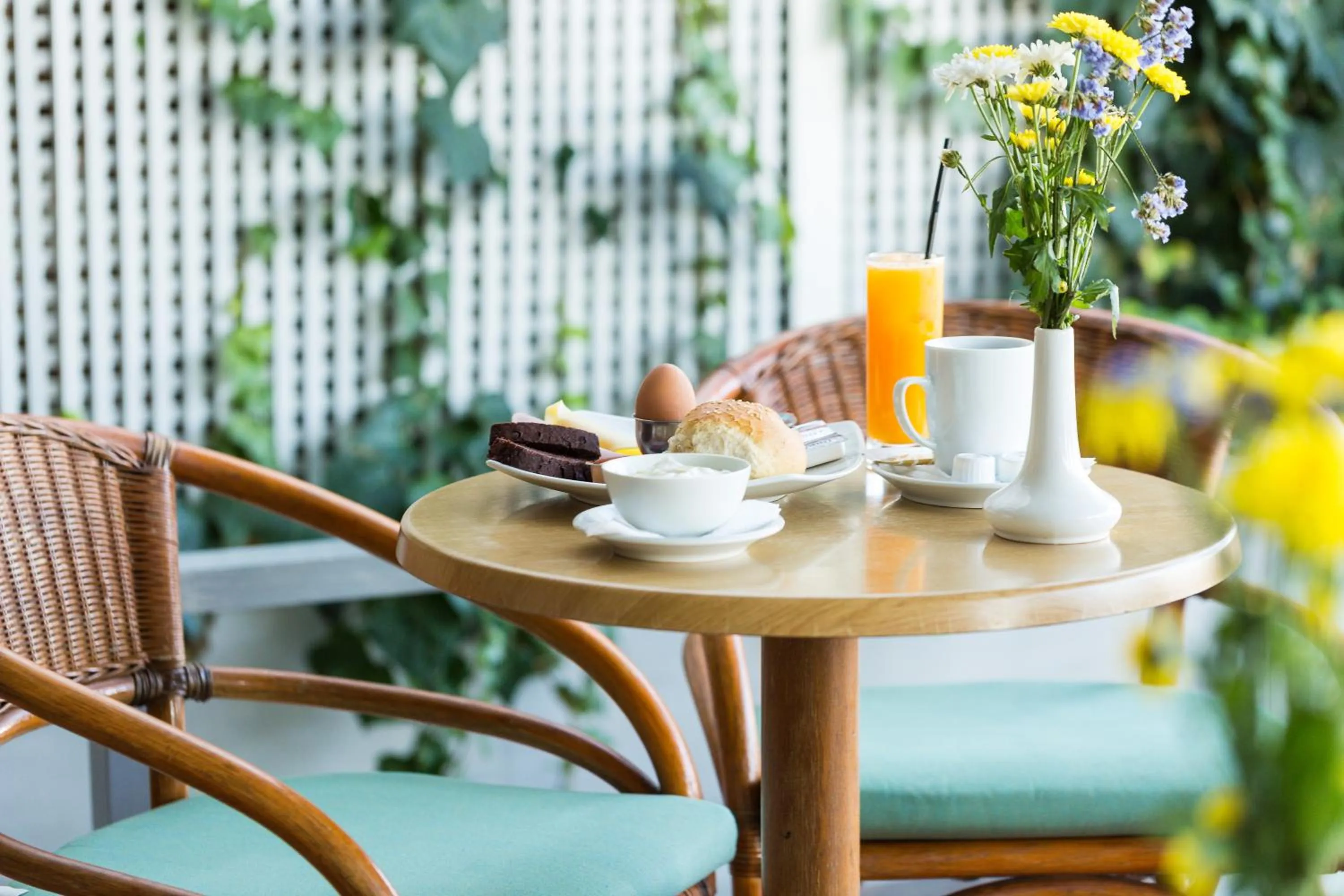 Breakfast in Poseidon Hotel