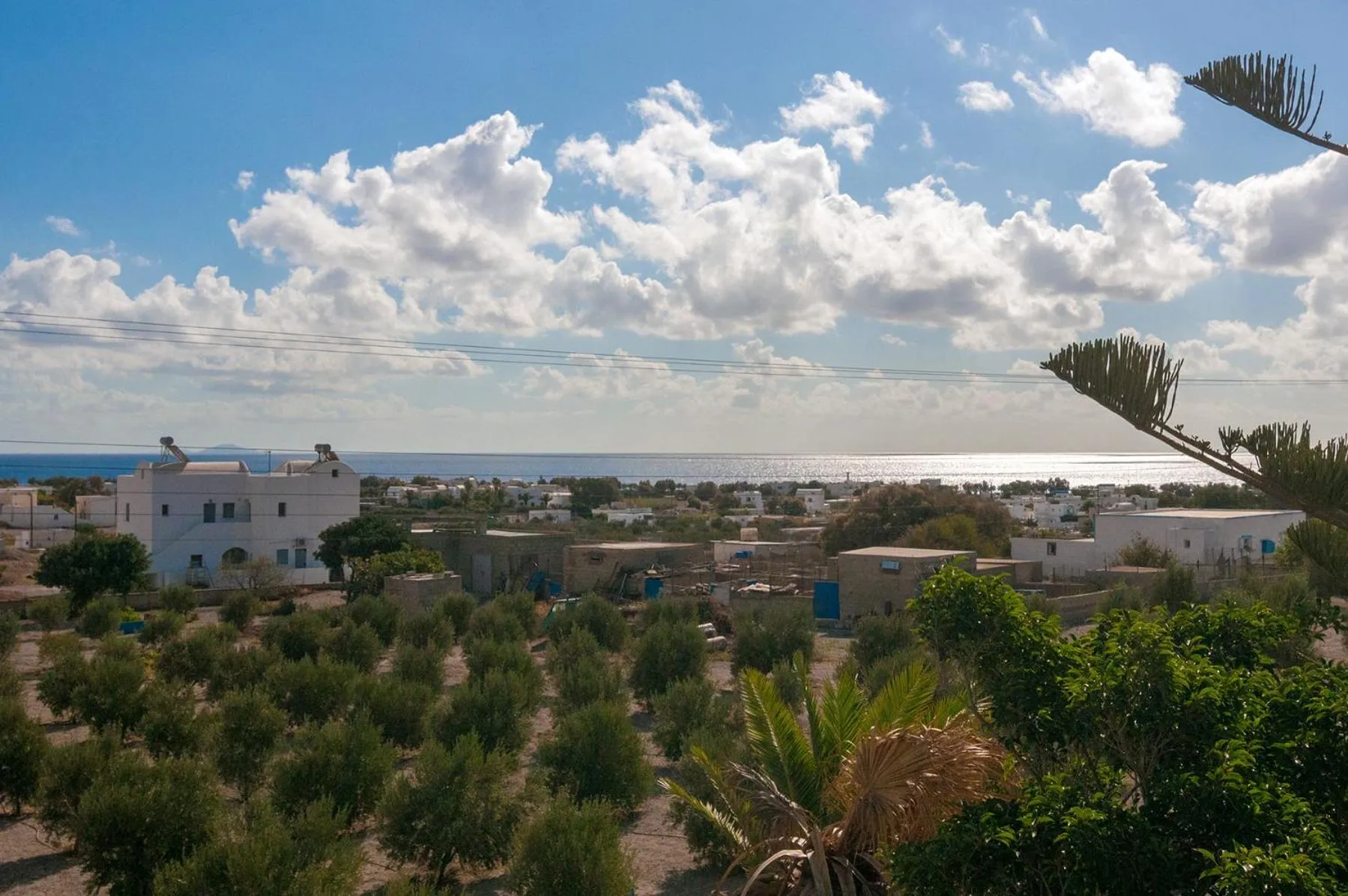 City view in Holiday Beach Resort Santorini