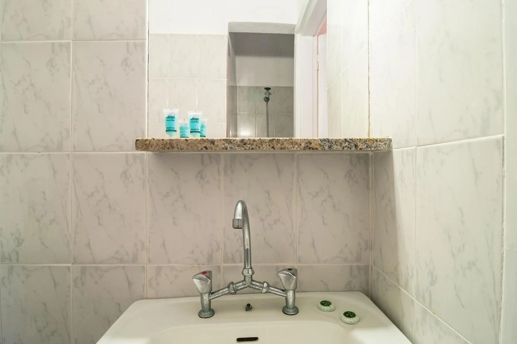 Bathroom in Holiday Beach Resort Santorini