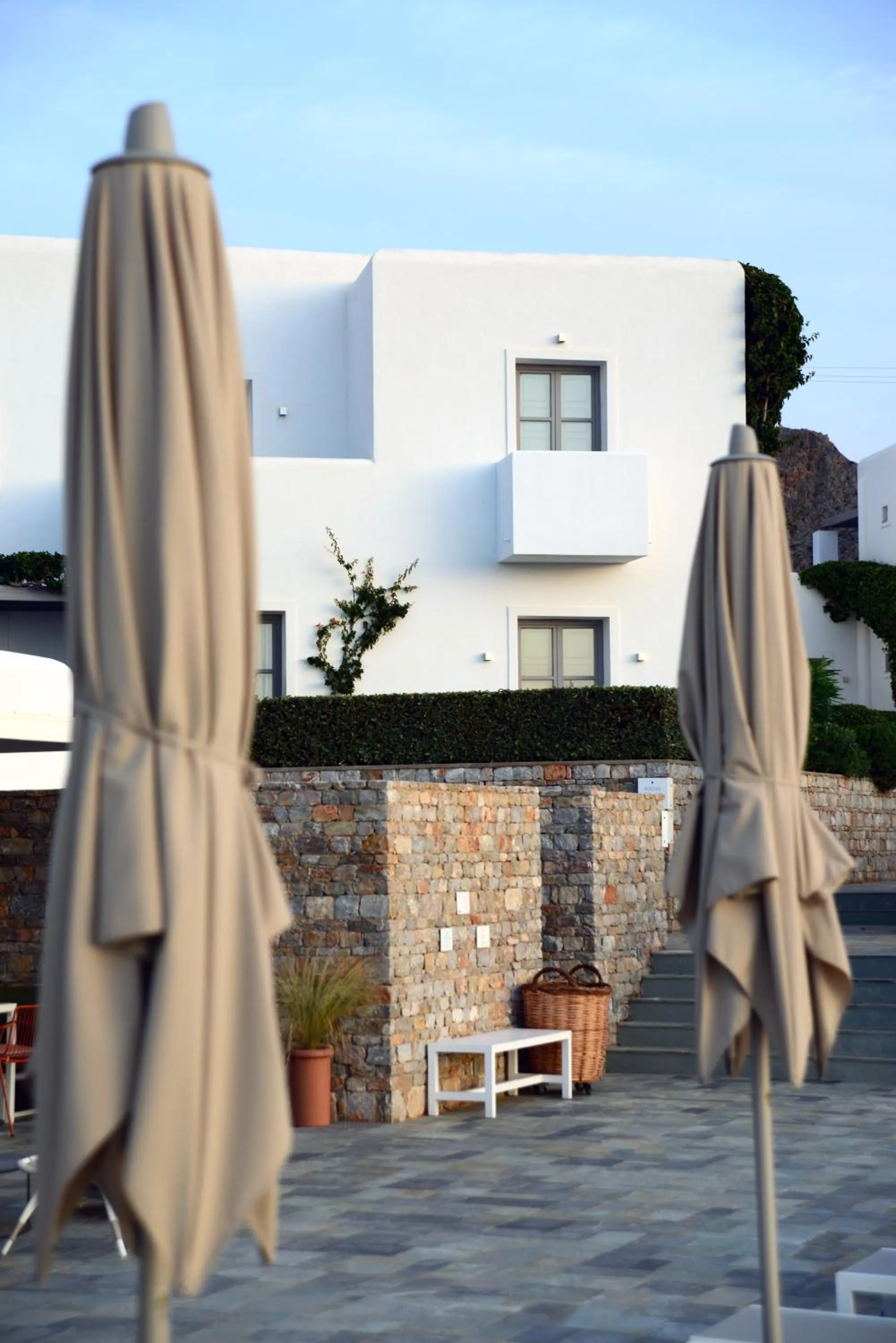 Swimming pool in ANEMI Folegandros