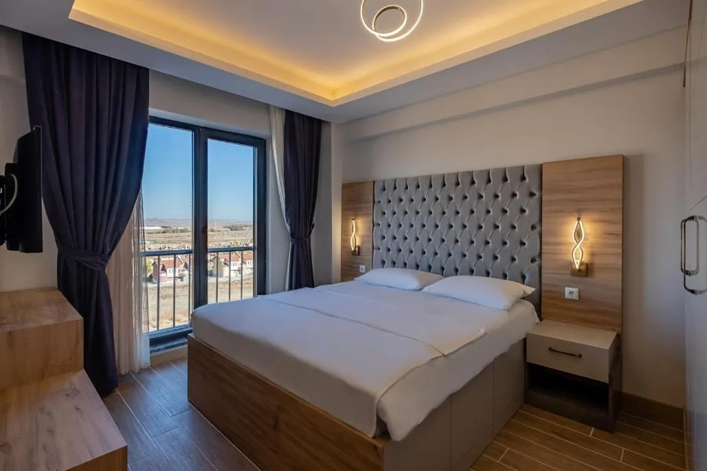 Bedroom, Bed in Afyon Regulus Thermal Apart Hotel & Villas