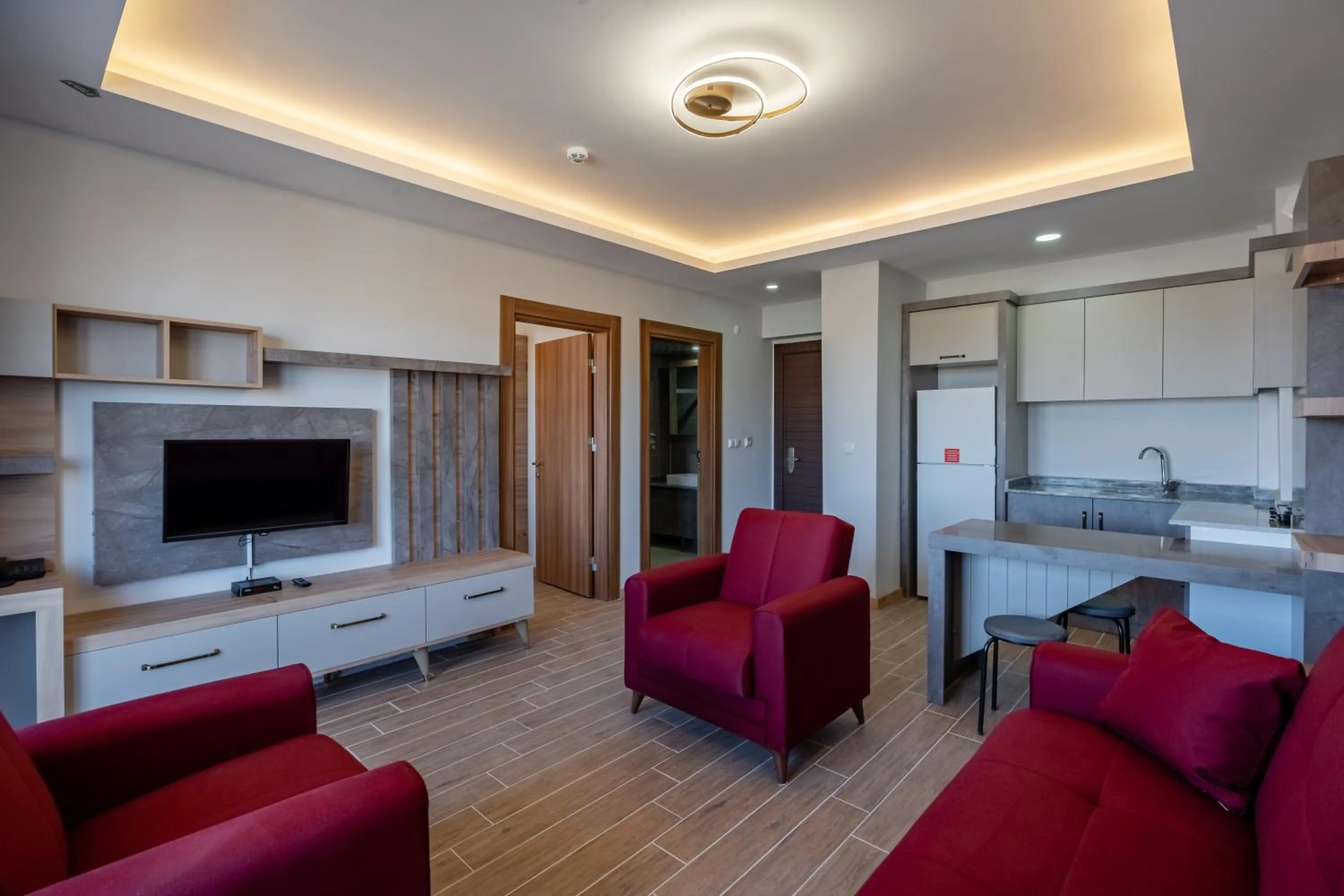 TV and multimedia in Afyon Regulus Thermal Apart Hotel & Villas