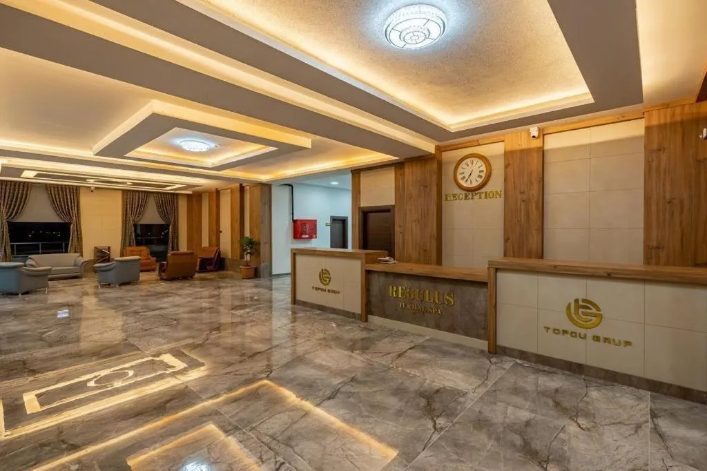 Lobby or reception in Afyon Regulus Thermal Apart Hotel & Villas