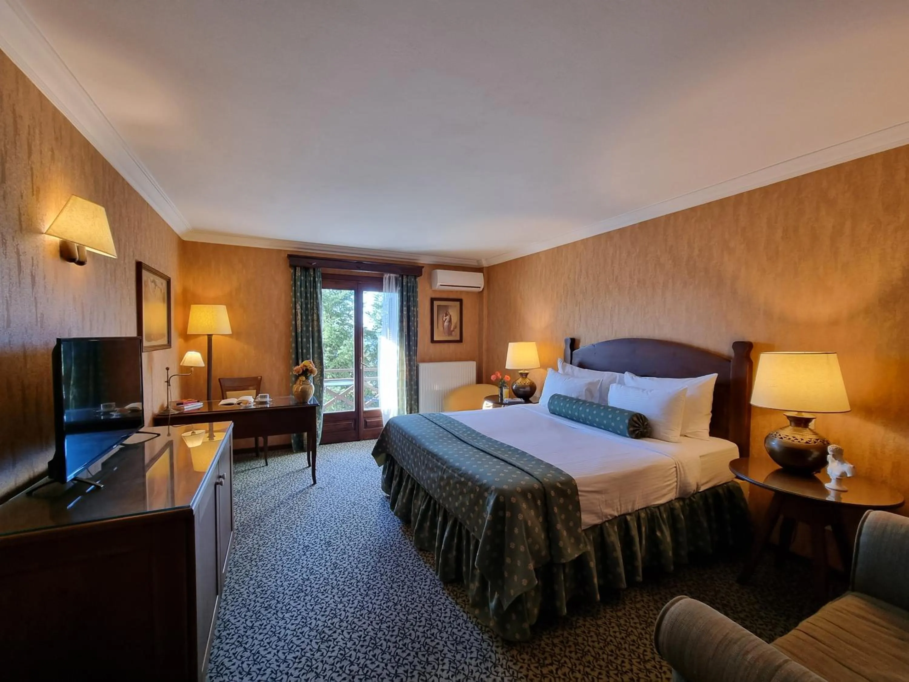 Bed in Likoria Hotel