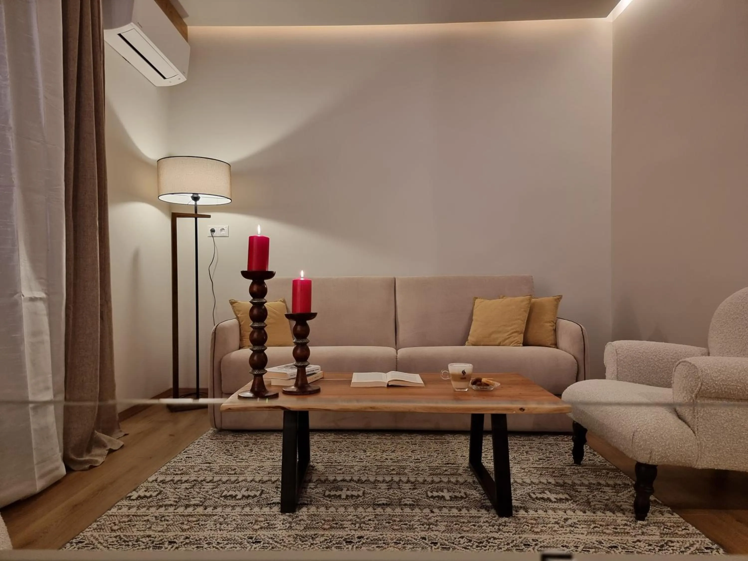 Seating area in Likoria Hotel