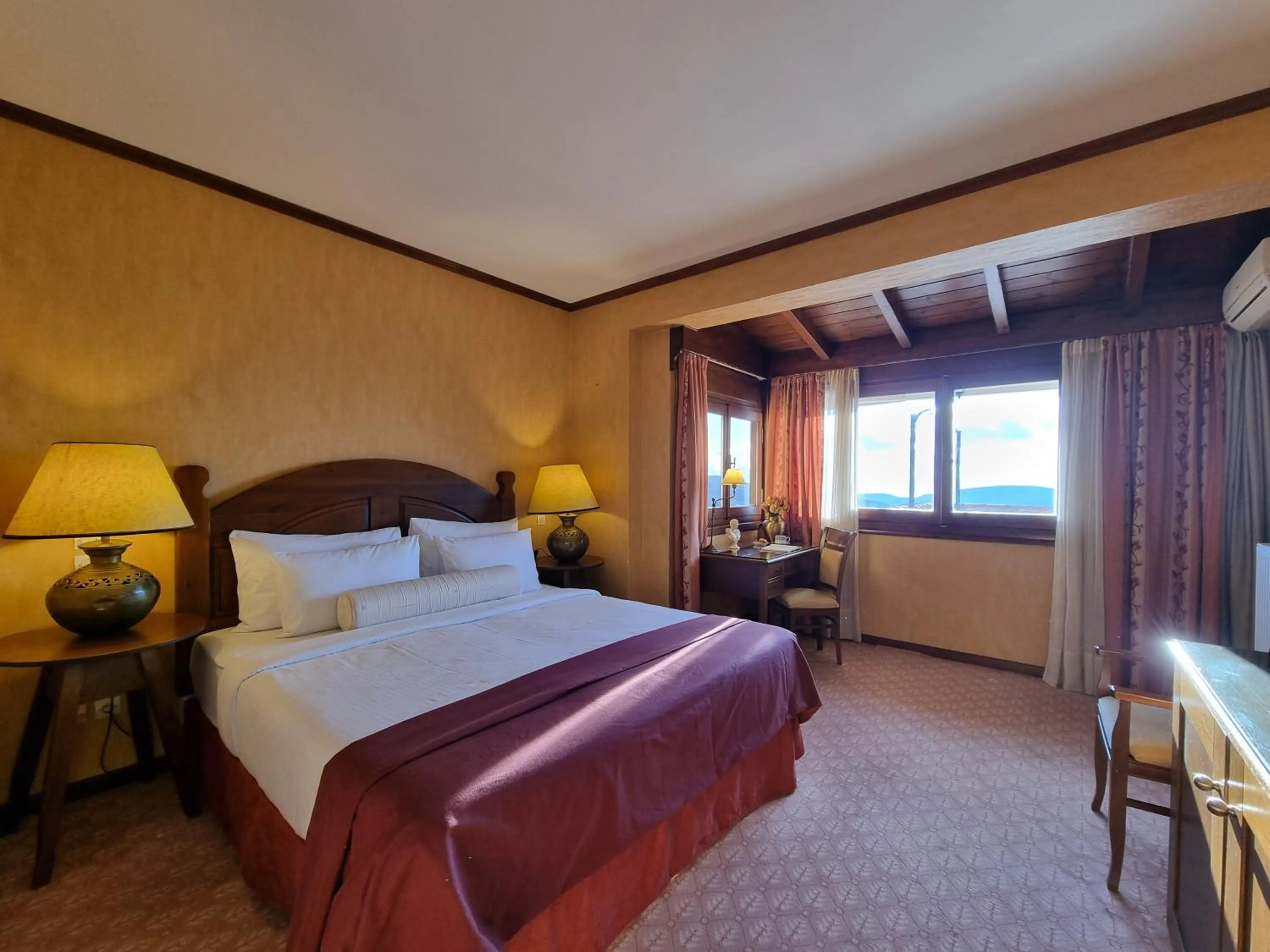 Bed in Likoria Hotel