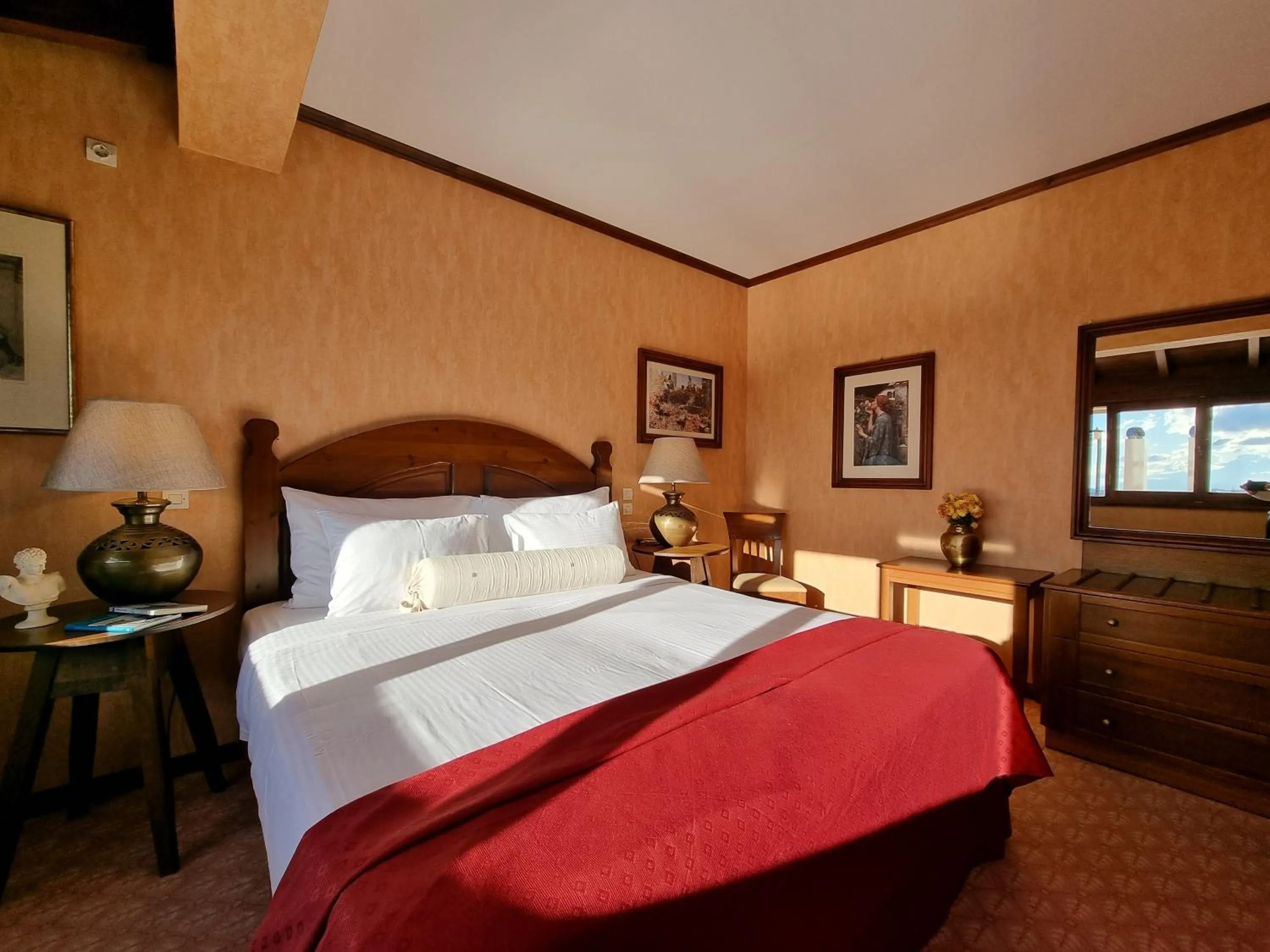 Bed in Likoria Hotel