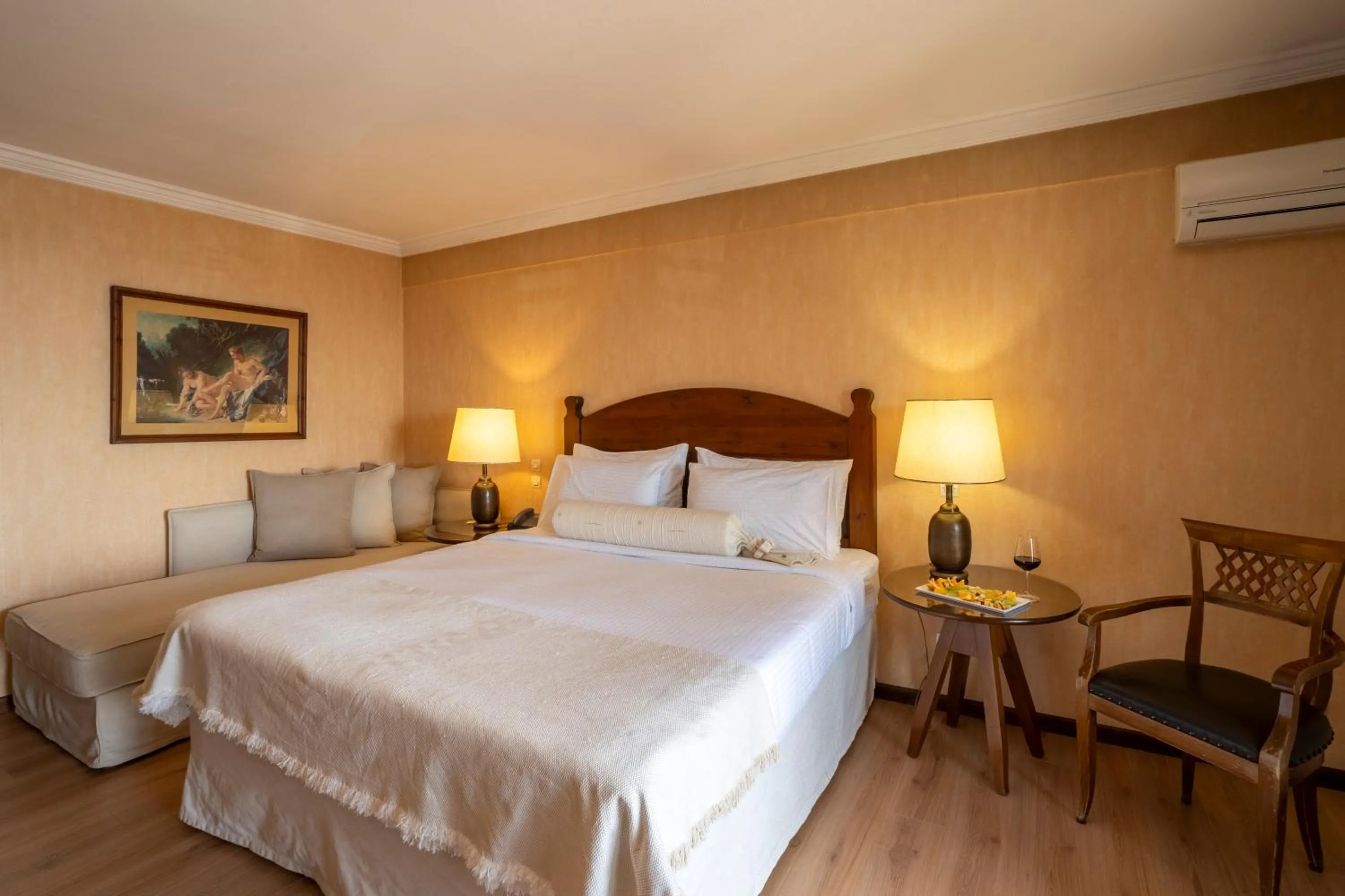 Bed in Likoria Hotel