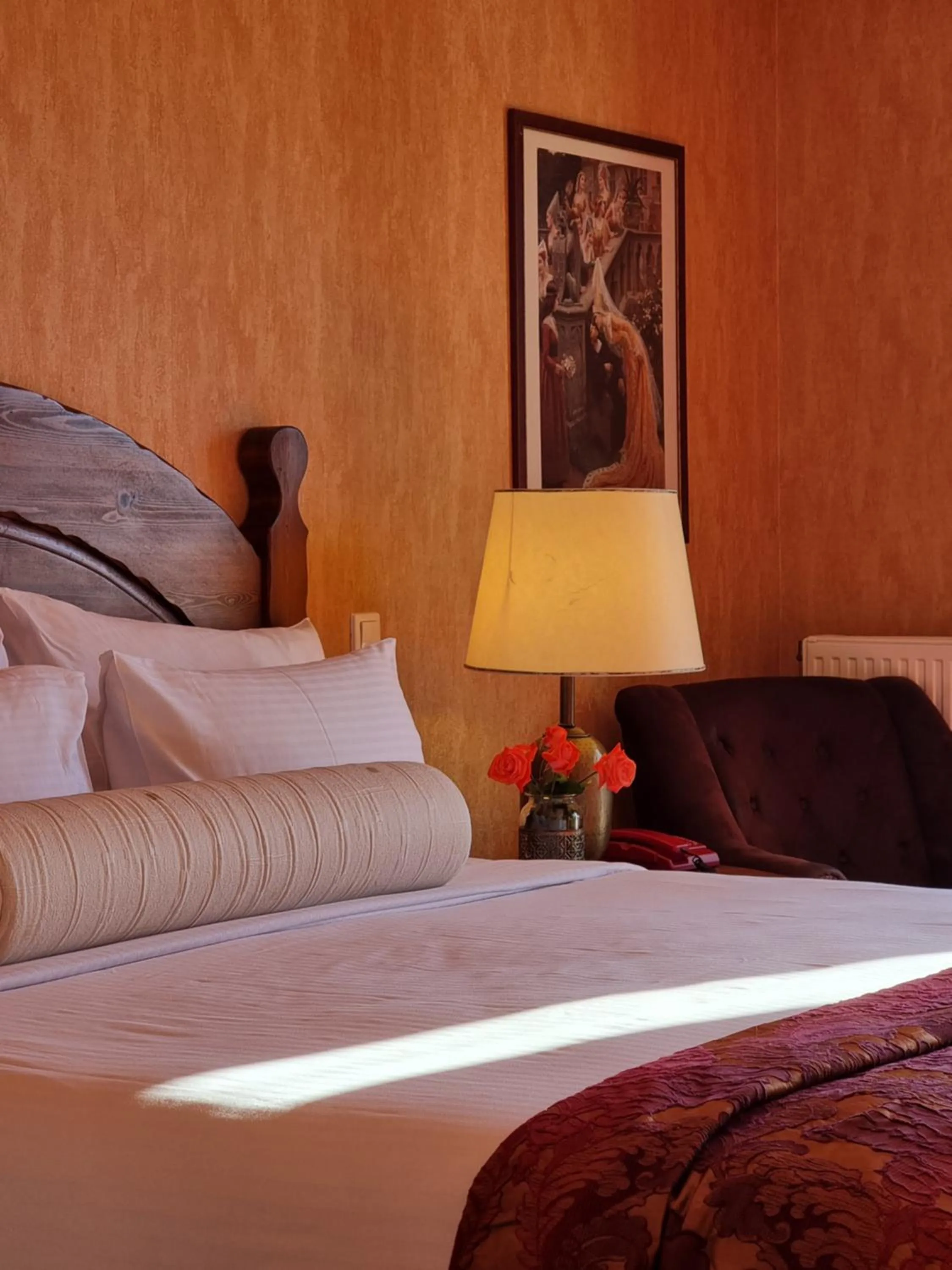 Bed in Likoria Hotel