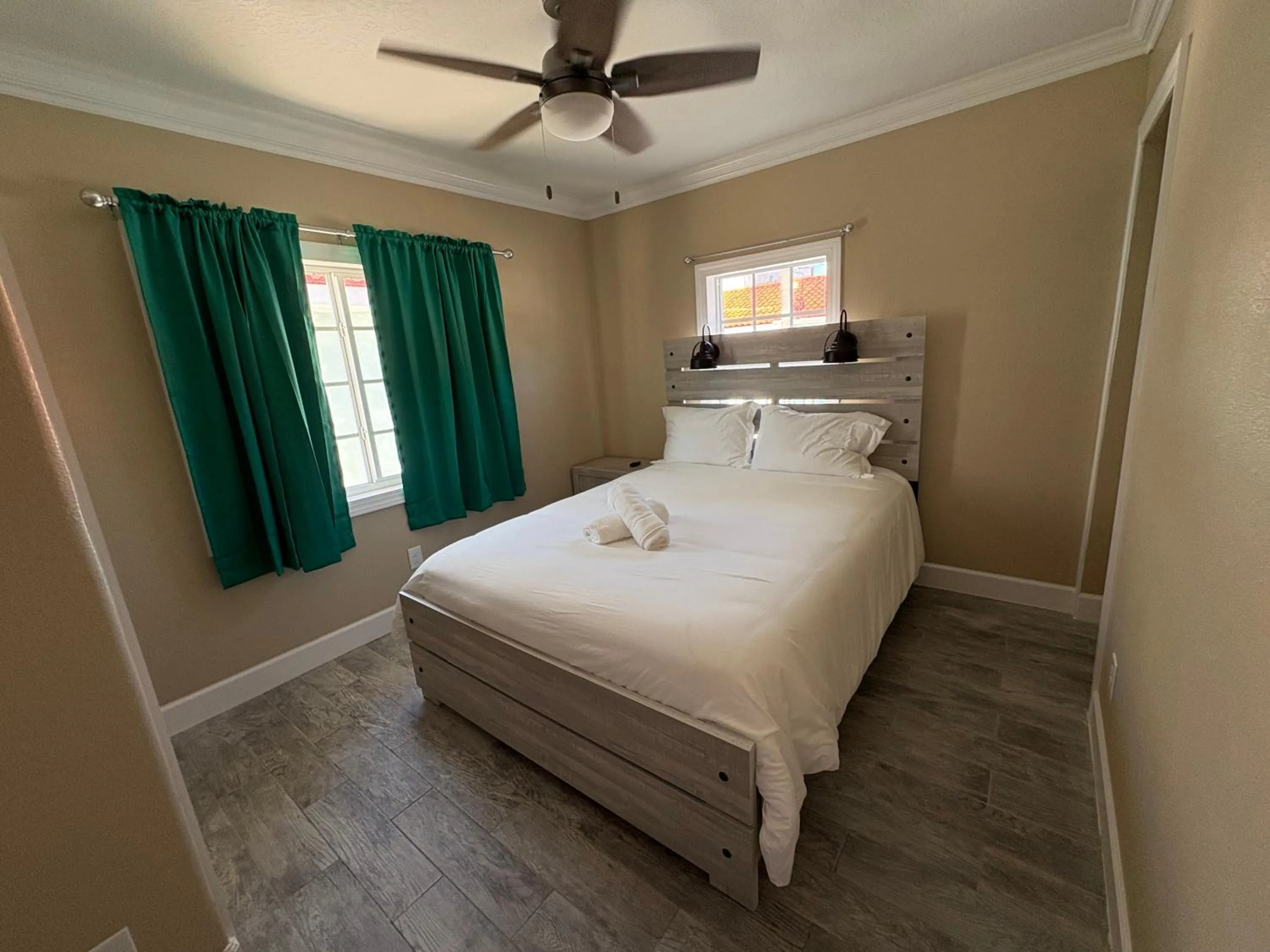 Bed in Blue Waters Treasure Island