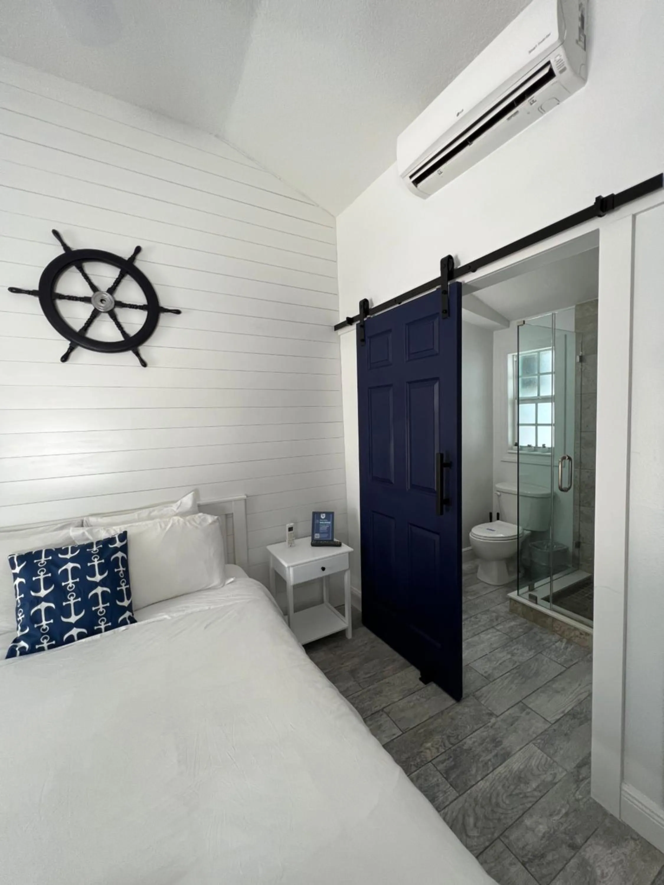 Bed in Blue Waters Treasure Island