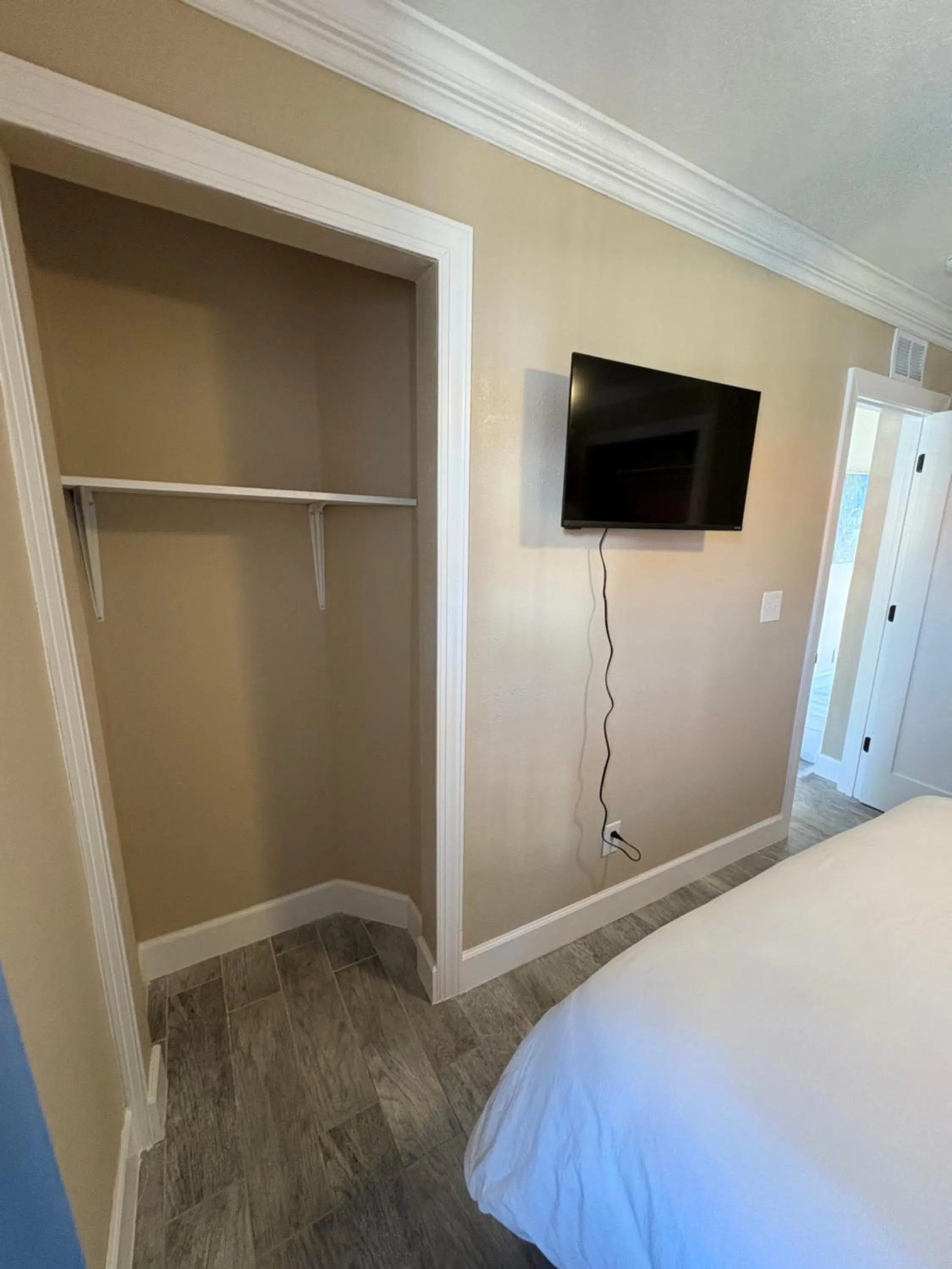 Bed in Blue Waters Treasure Island