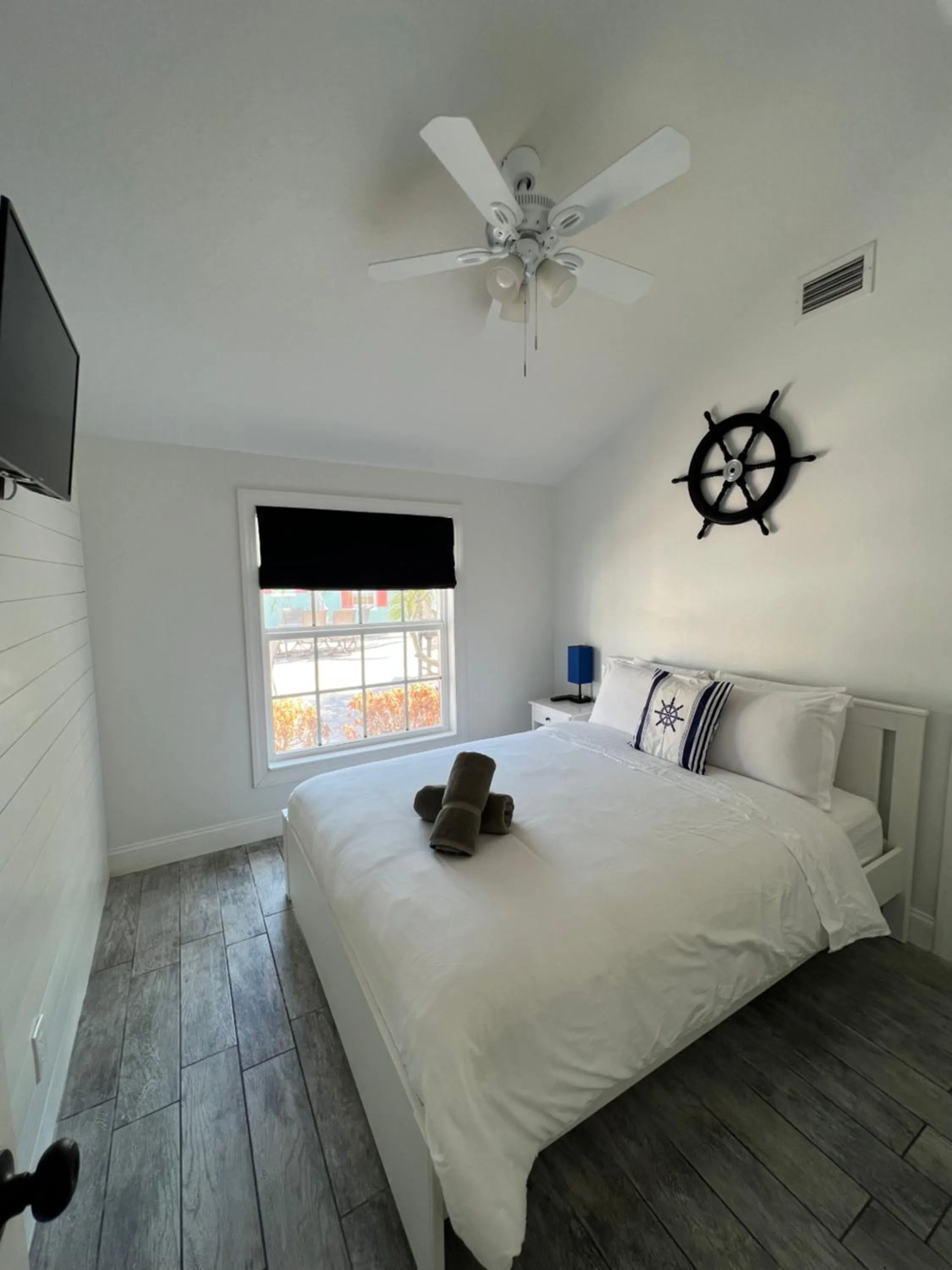 Bed in Blue Waters Treasure Island