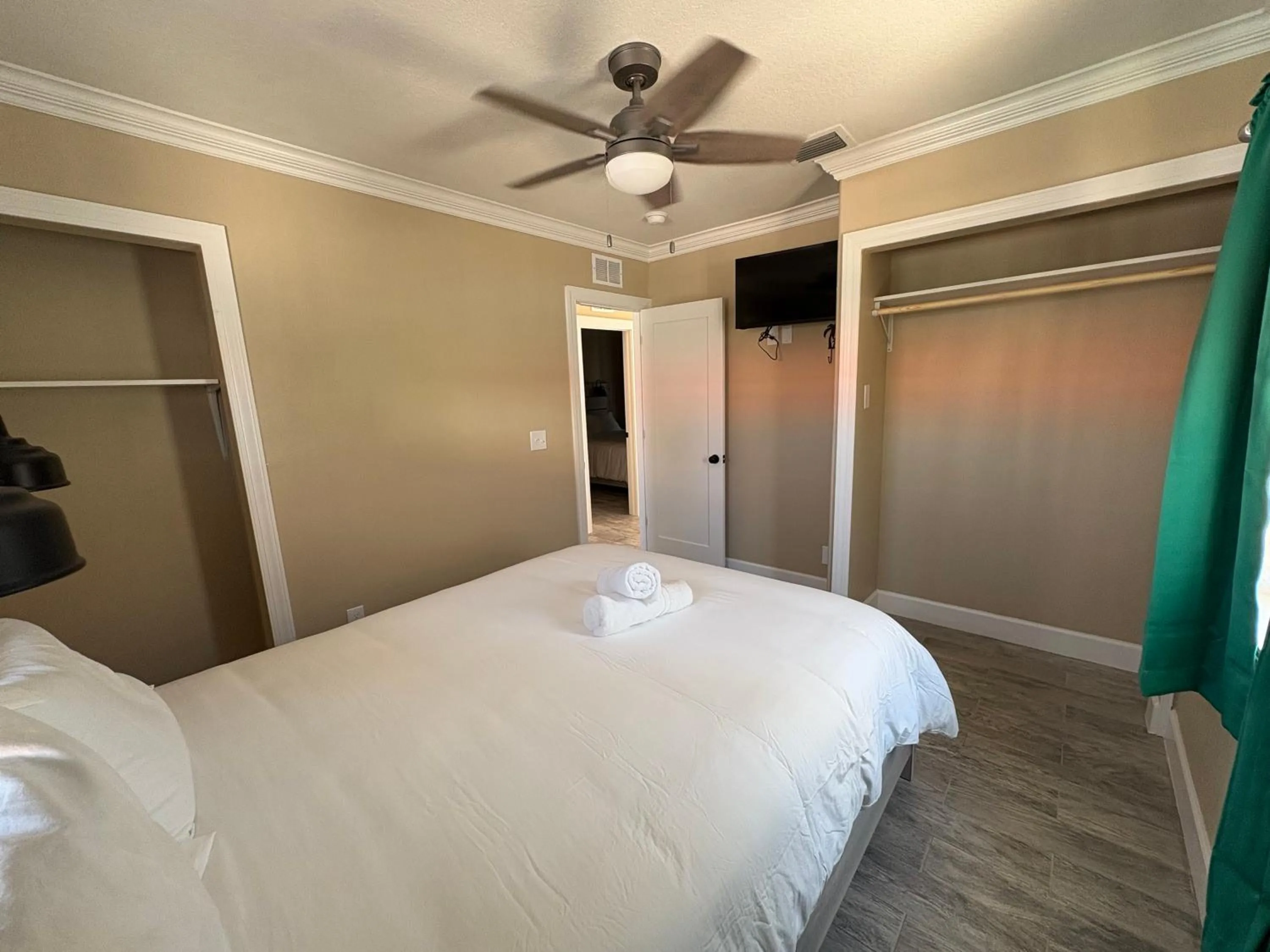 Bed in Blue Waters Treasure Island