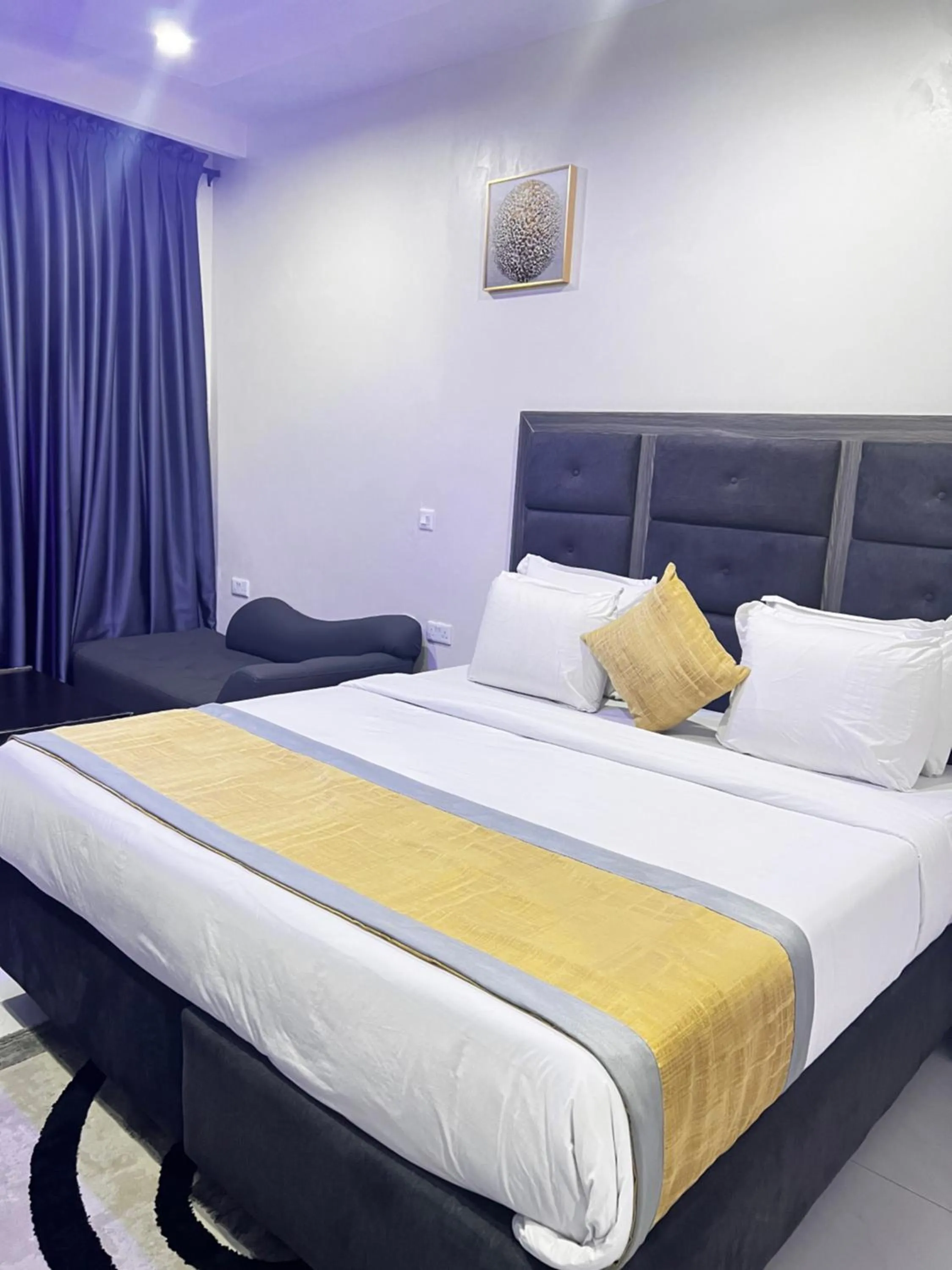 Bed in De Rigg Place Embassy