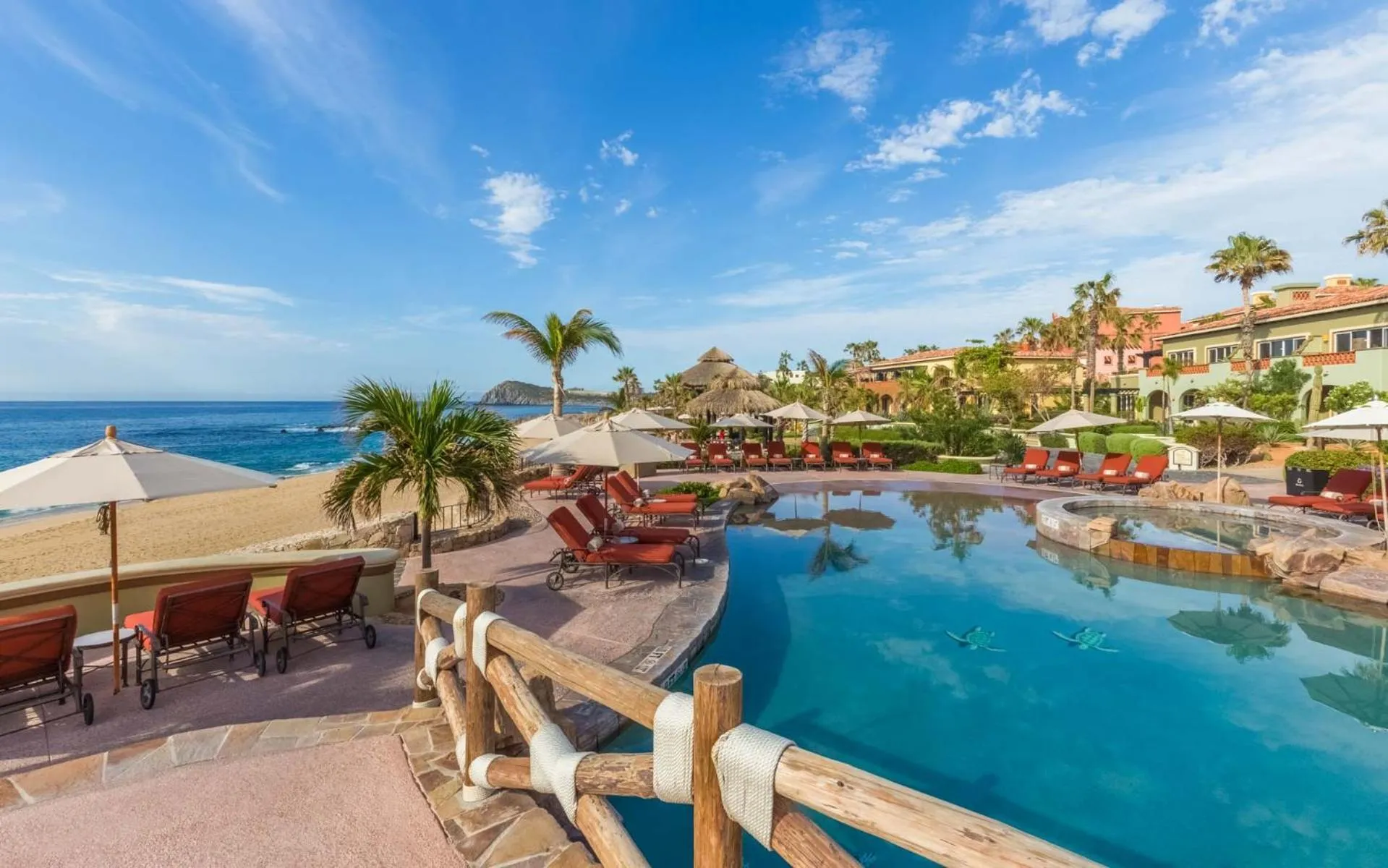 Pool view in The Club at Hacienda del Mar
