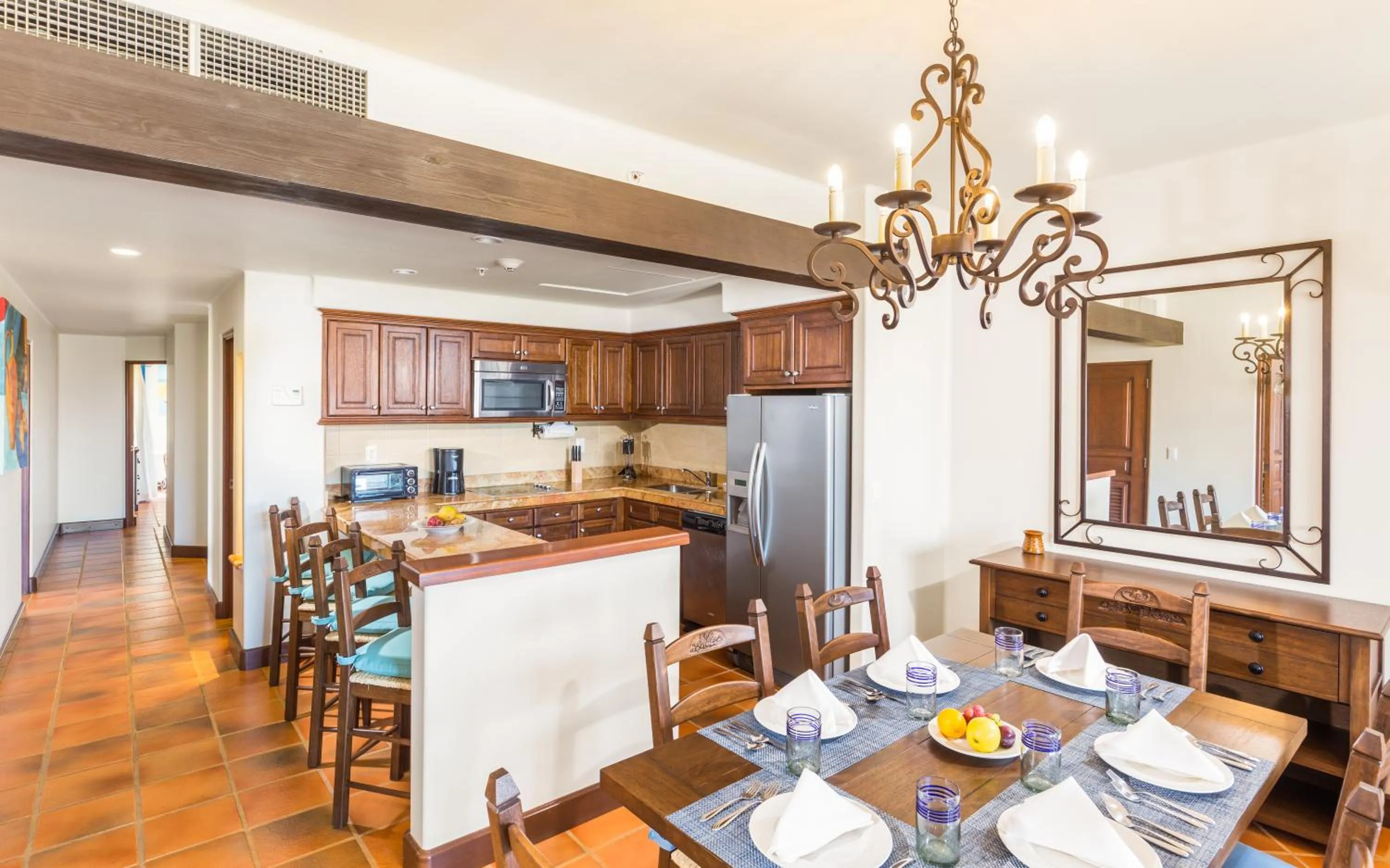 Kitchen or kitchenette in The Club at Hacienda del Mar