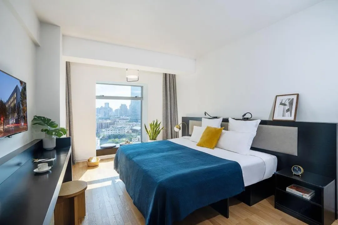 Photo of the whole room in base-Shanghai SUHE Serviced Apartment, Near East Nanjing Road & People's Square