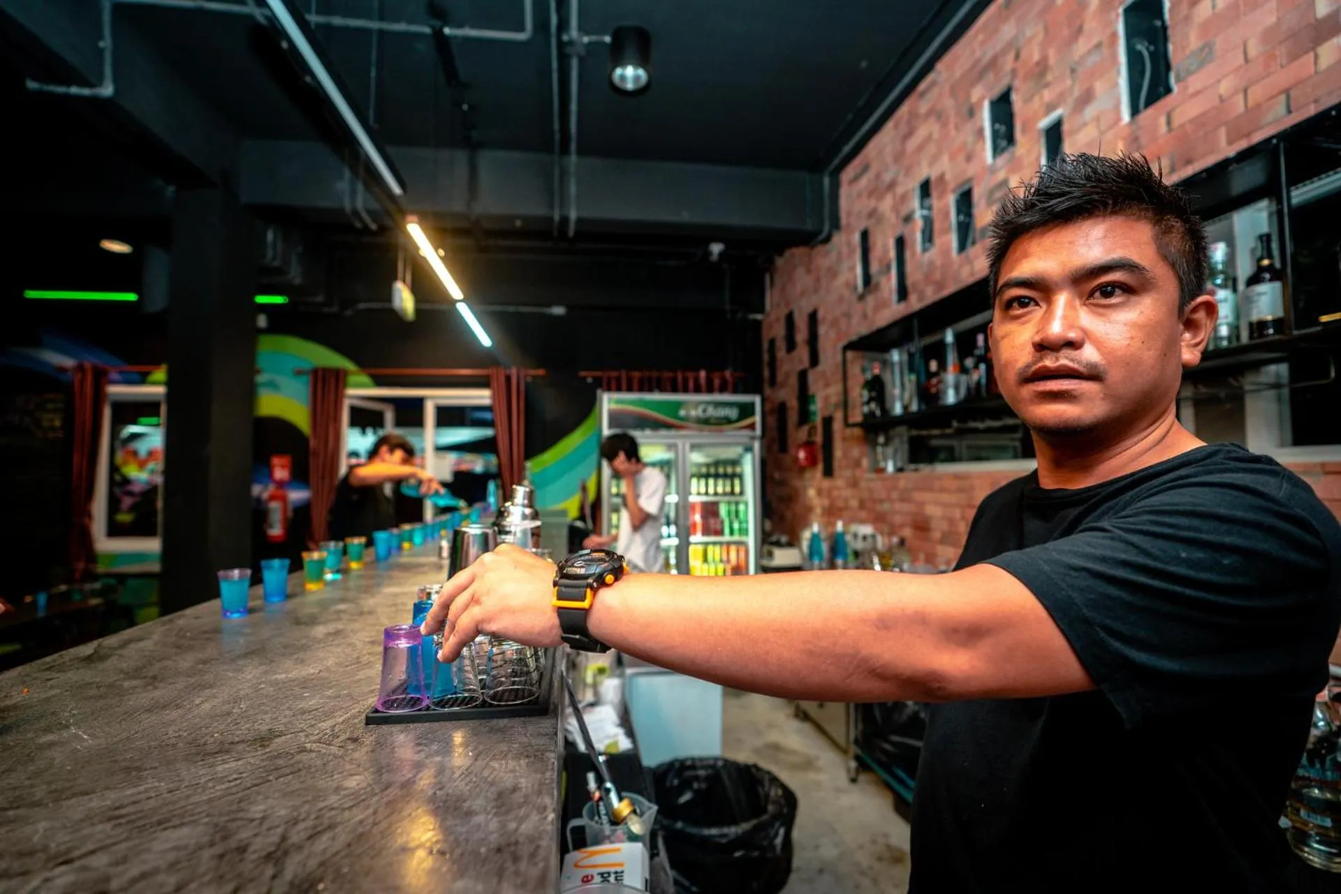 Lounge or bar in Mad Monkey Chiang Mai