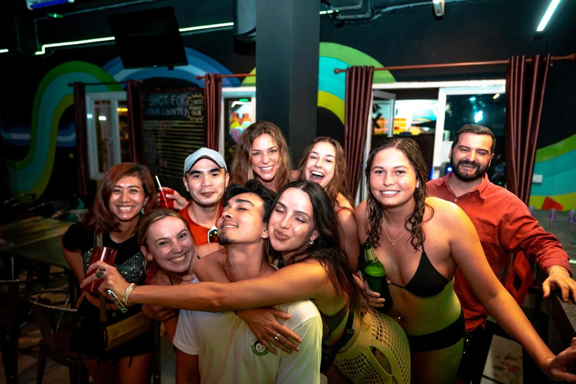 Lounge or bar in Mad Monkey Chiang Mai