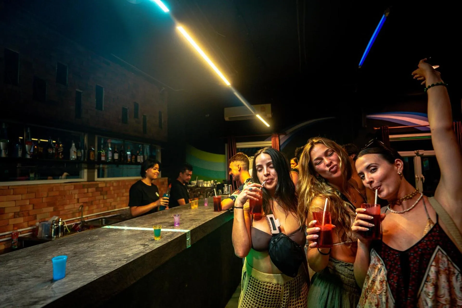 Lounge or bar in Mad Monkey Chiang Mai