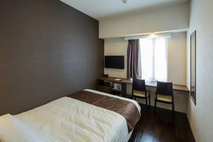 Bed in Hotel Grand View Fukuoka-Kuko