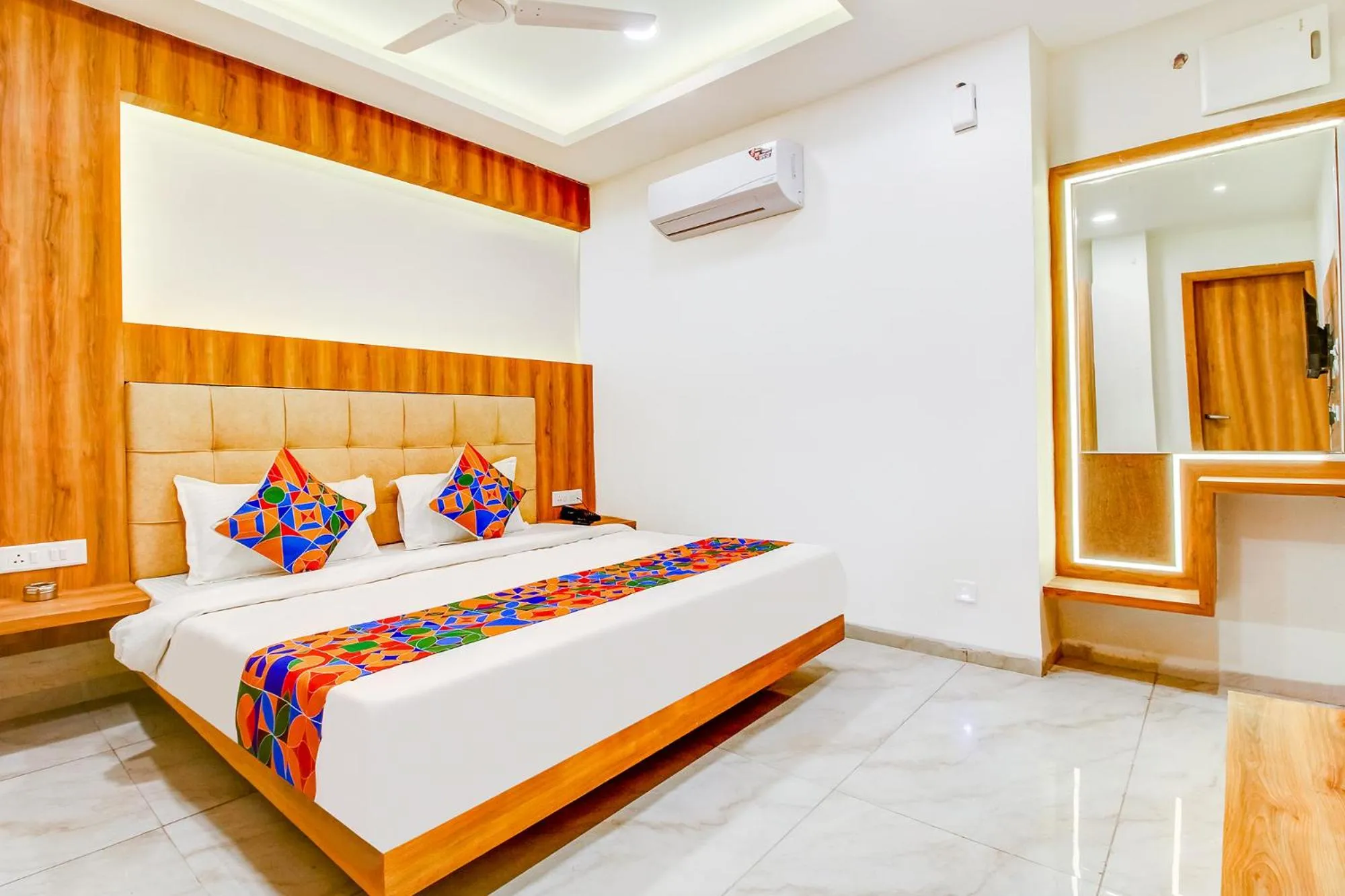 Photo of the whole room in FabHotel Prime Purple Orchid