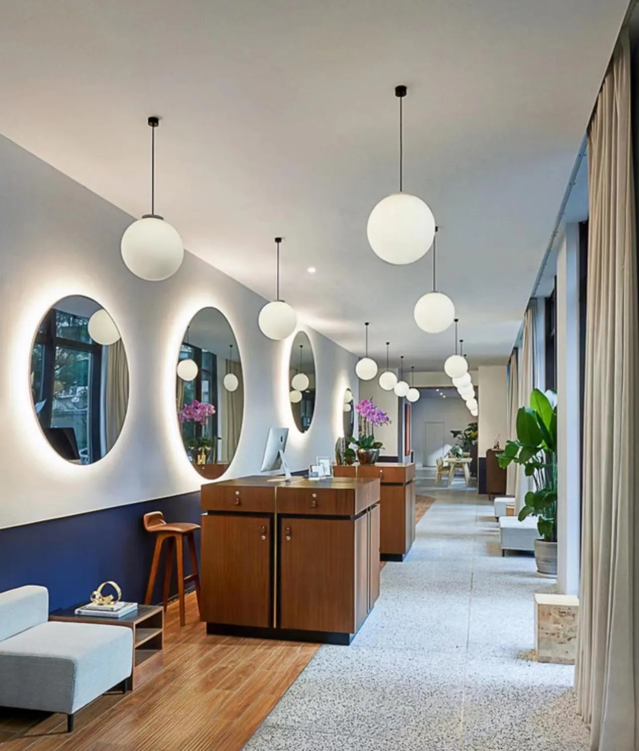 Lobby or reception in basePLUS-Shanghai Binjiang Serviced Apartment