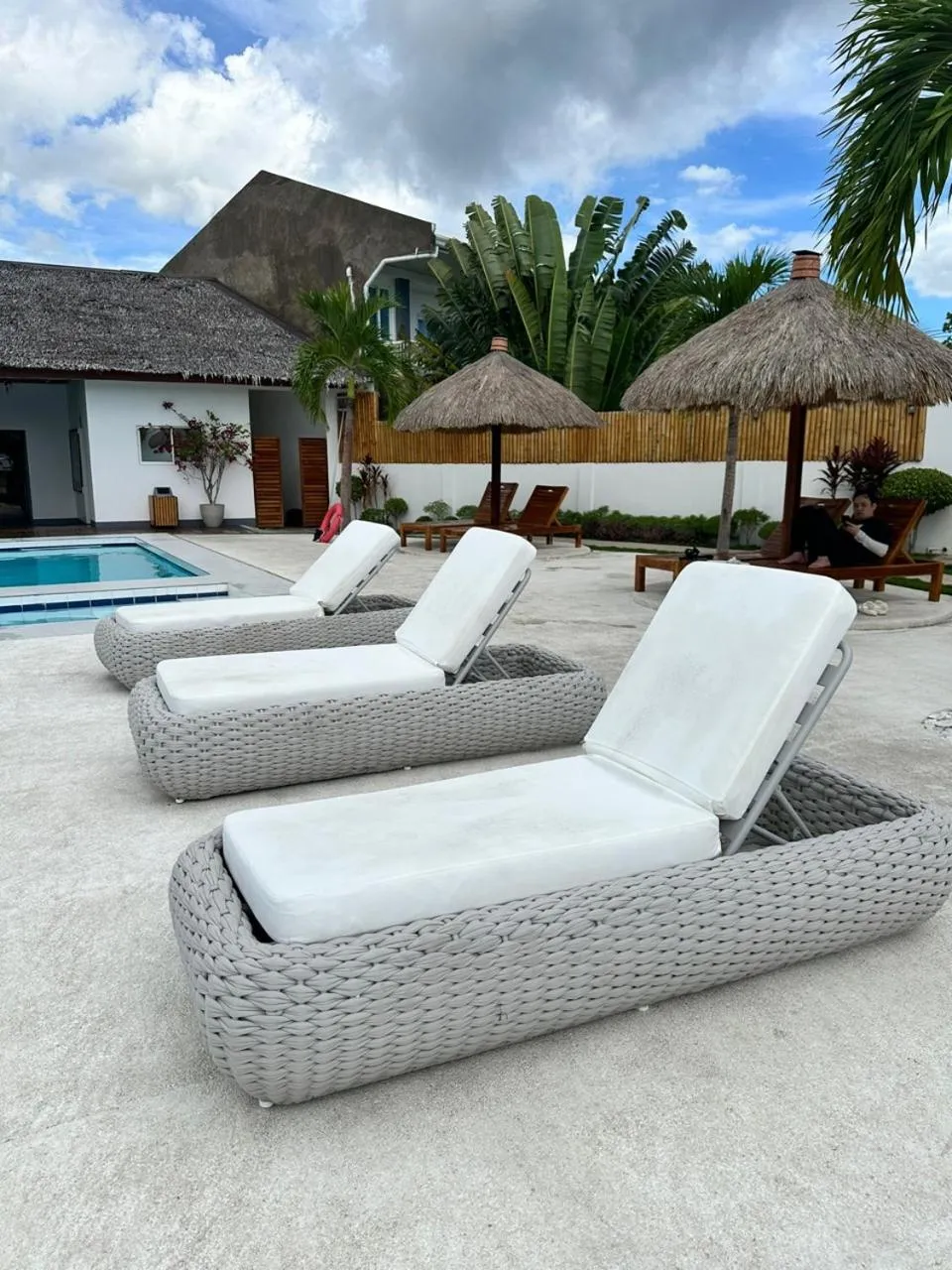 Pool view in Treeshade Resort & Spa Moalboal