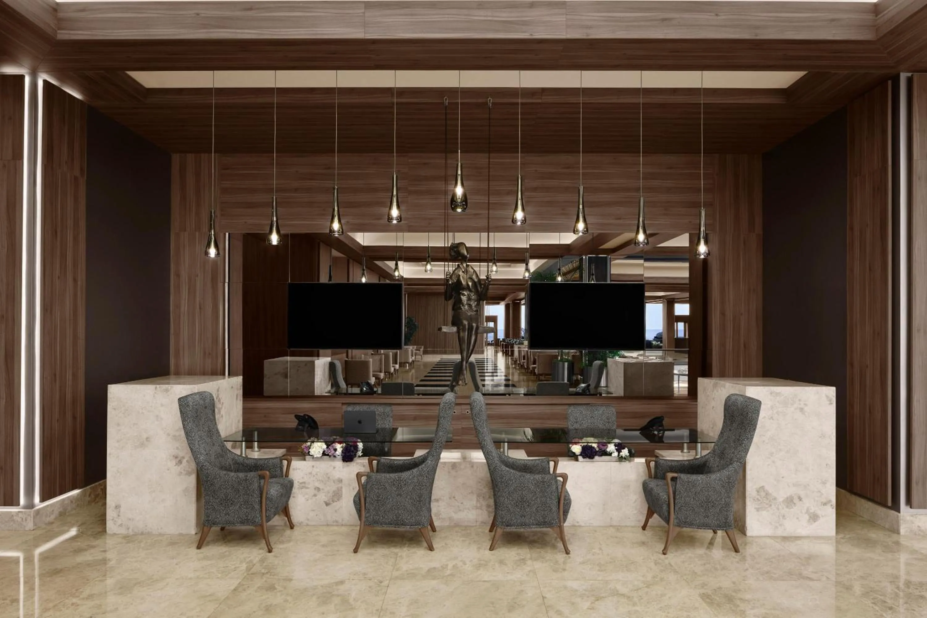 Lobby or reception in Concorde Luxury Resort & Casino