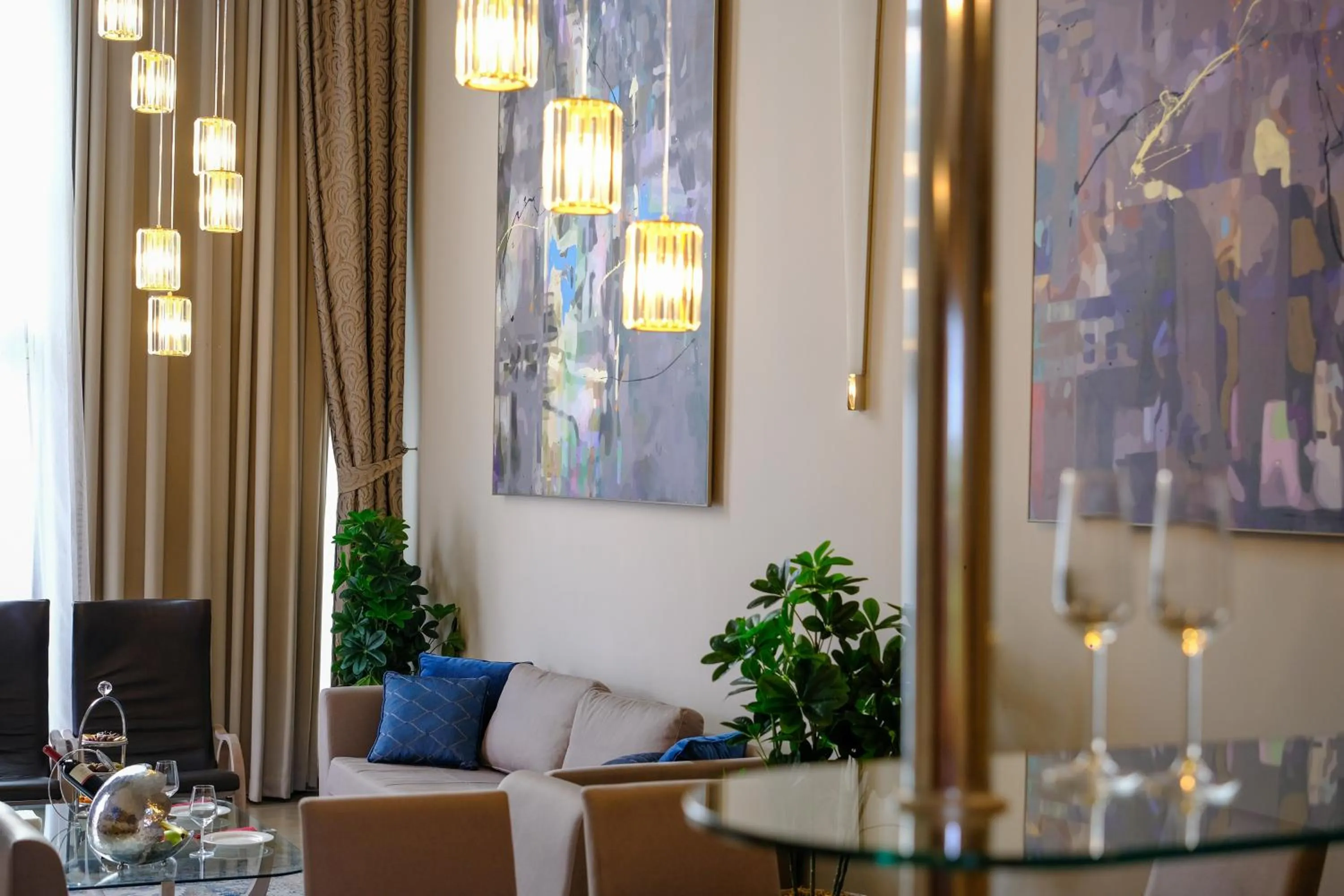 Living room in Concorde Luxury Resort & Casino