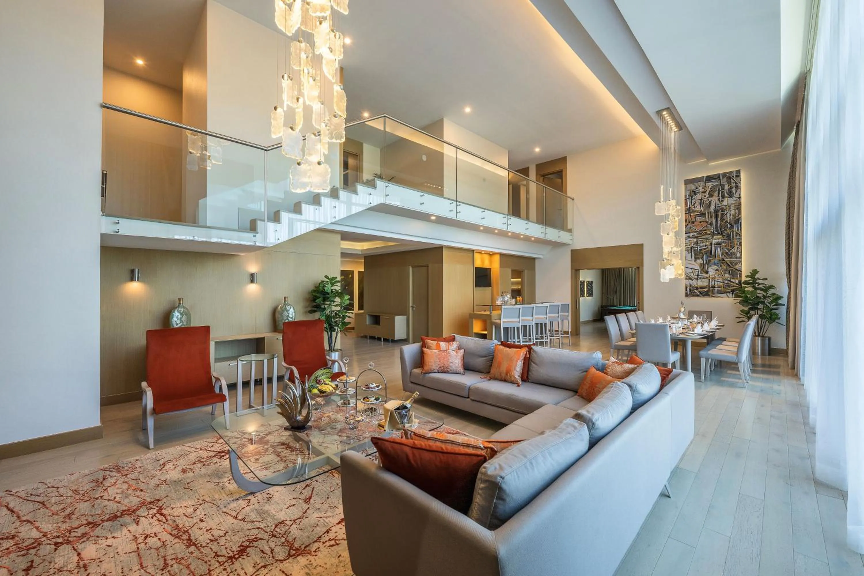 Living room in Concorde Luxury Resort & Casino