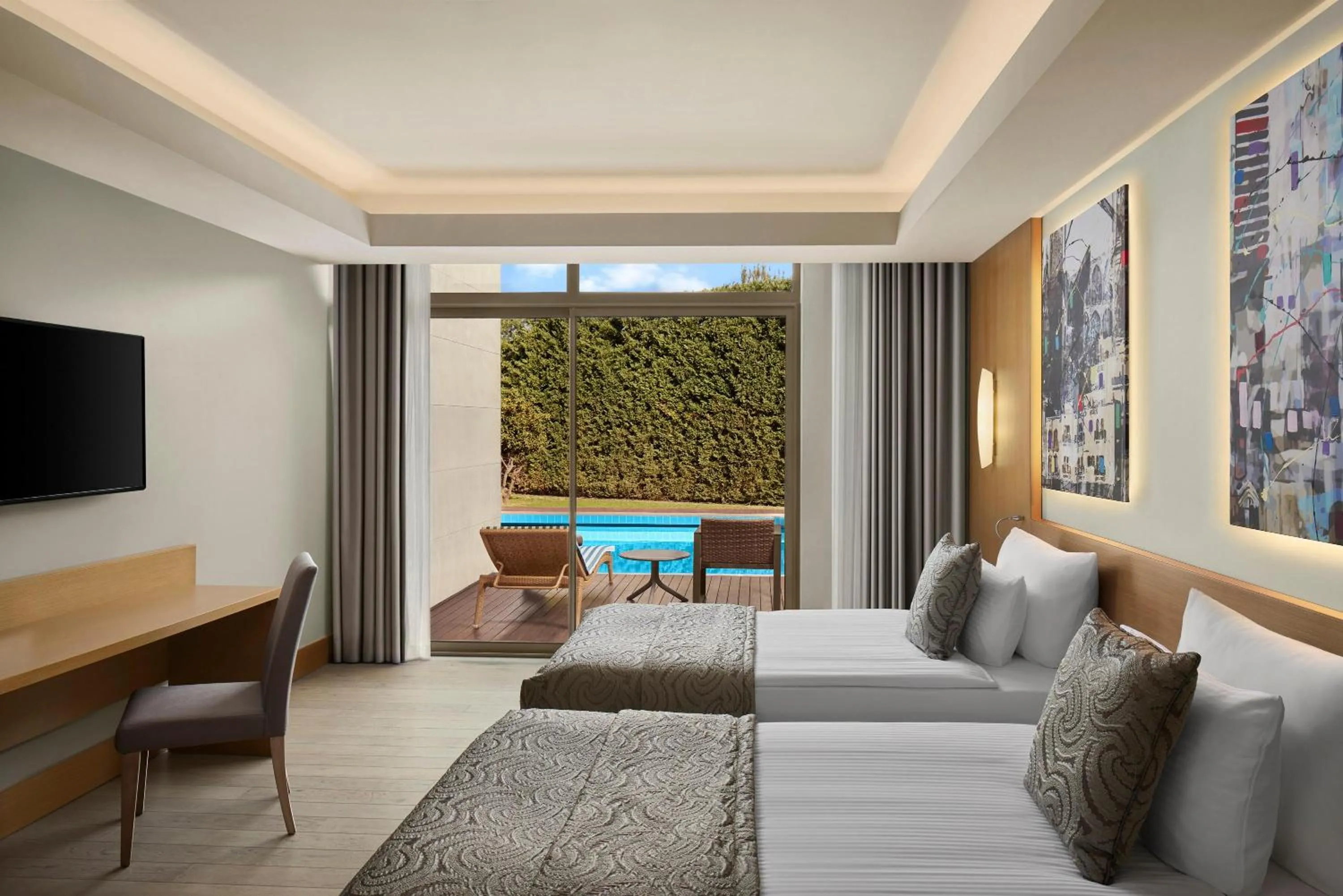 Photo of the whole room, Bed in Concorde Luxury Resort & Casino