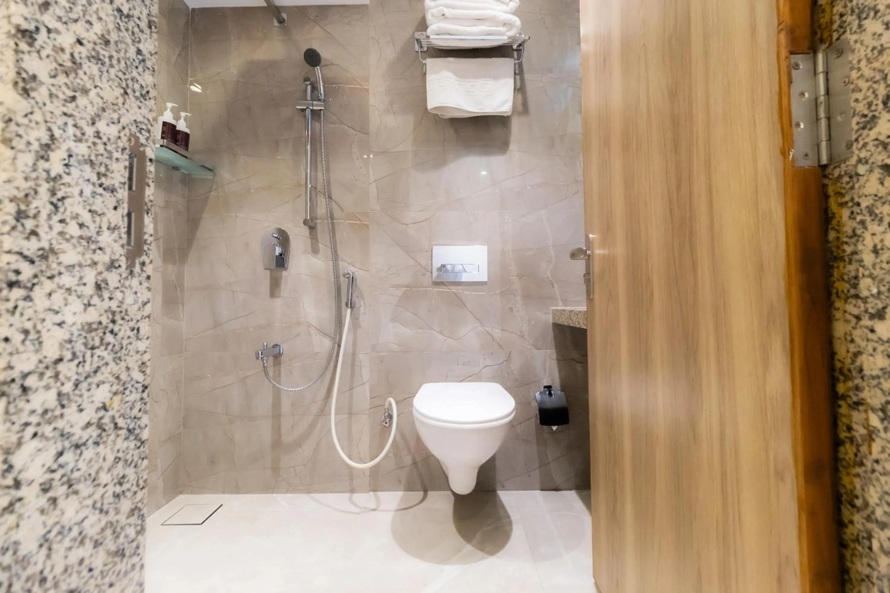 Toilet in Hotel Flora