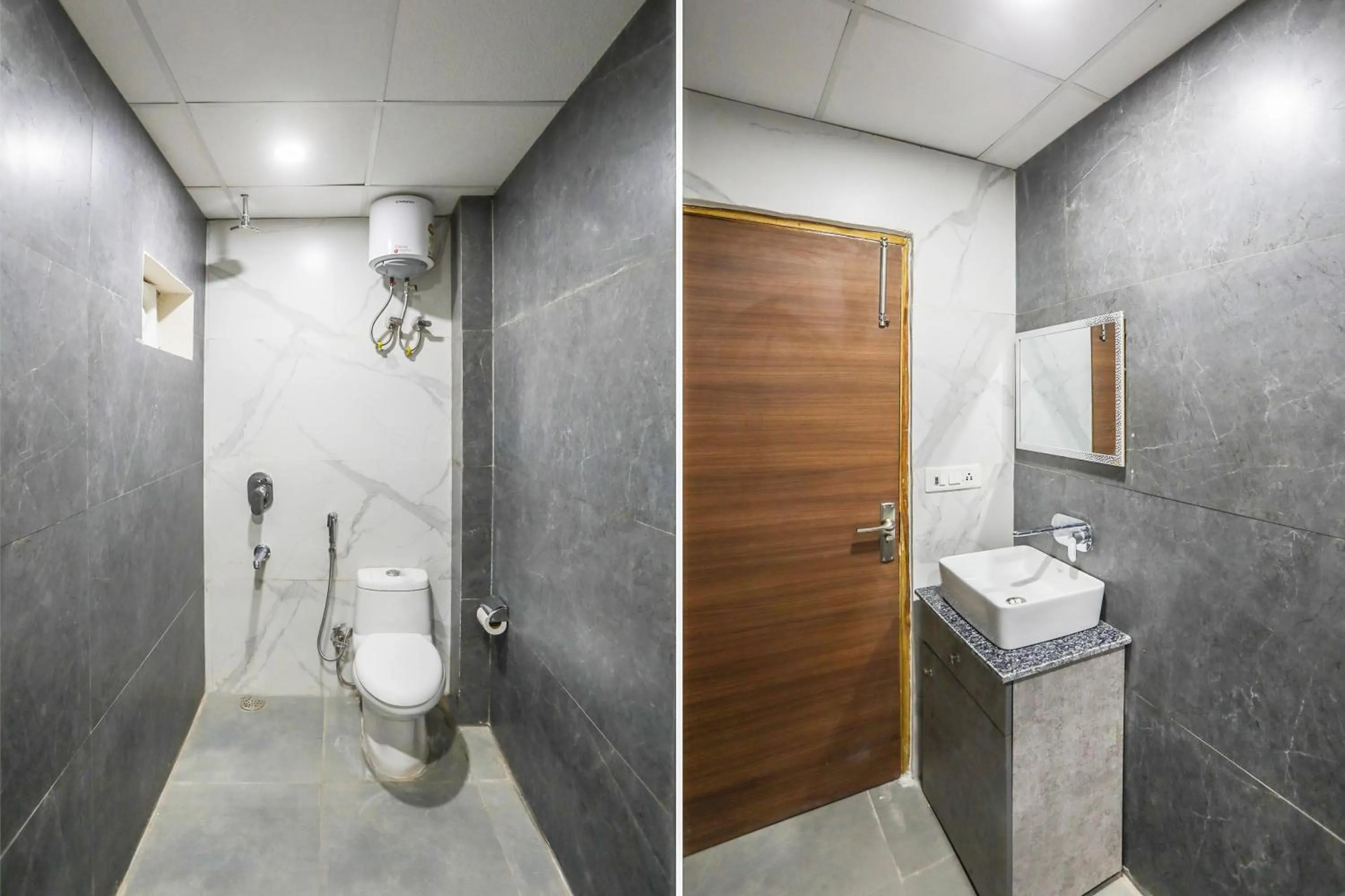 Bathroom in Super Collection O Sector 44 Near Botanical Garden formerly Hotel Culture