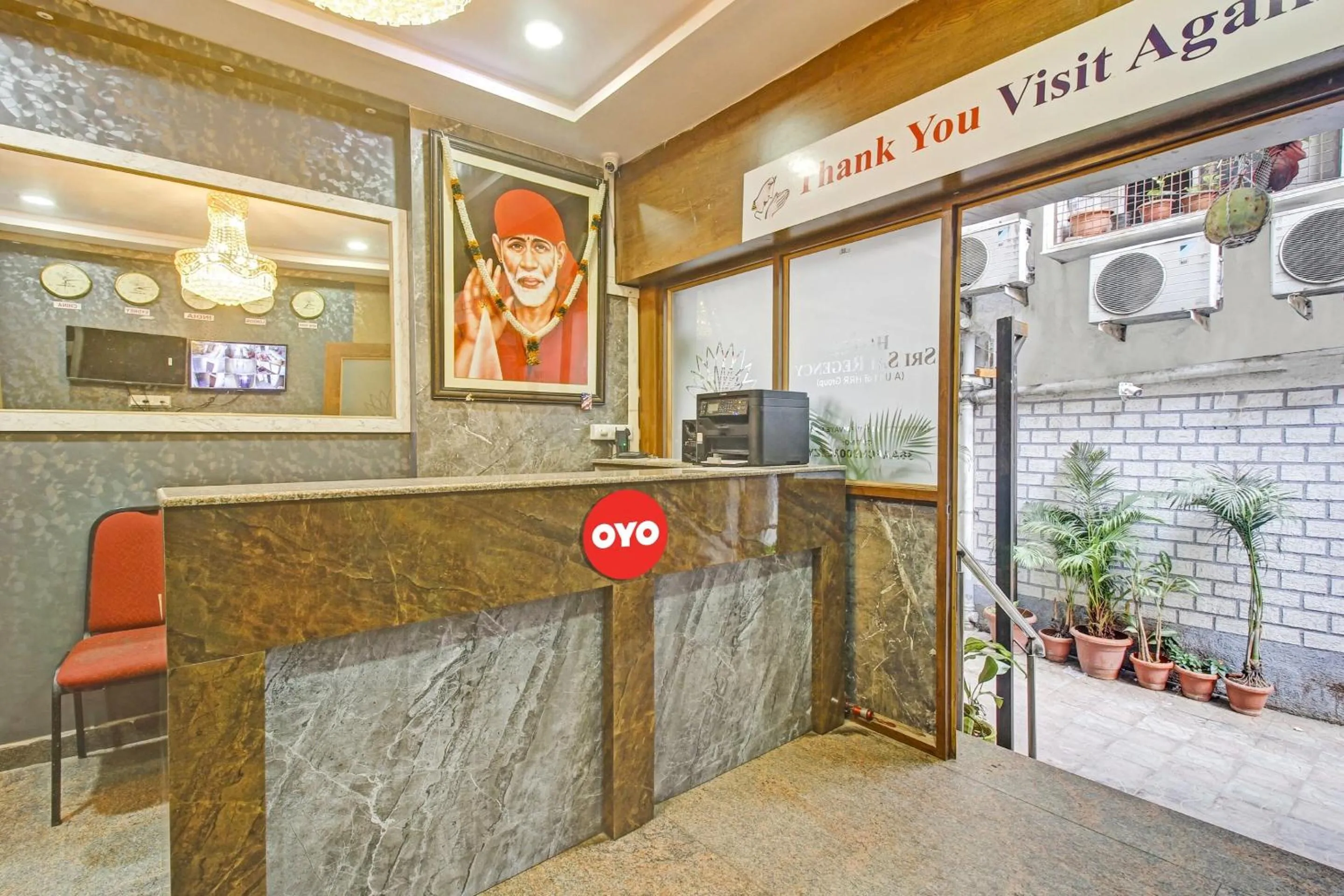 Lobby or reception in Hotel O Sri Sai Regency