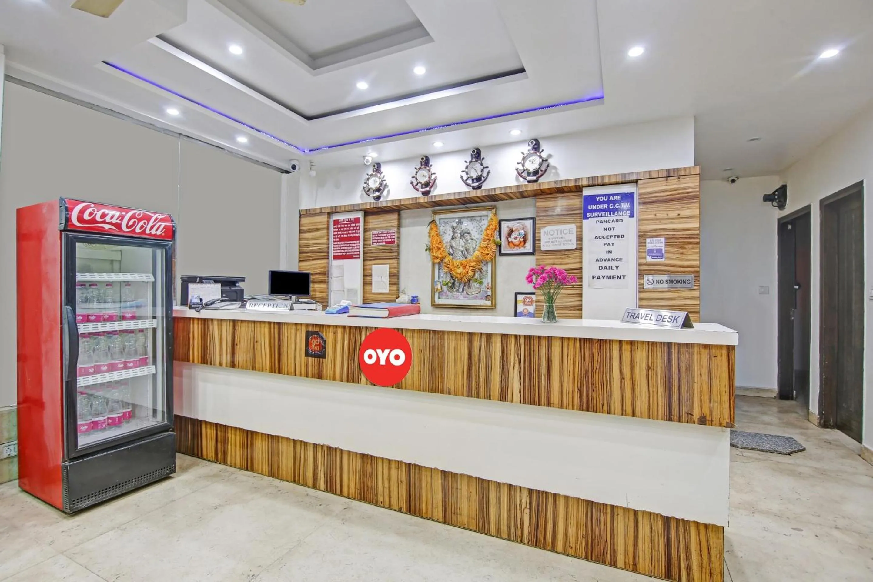 Lobby or reception in Hotel O Saffron Inn