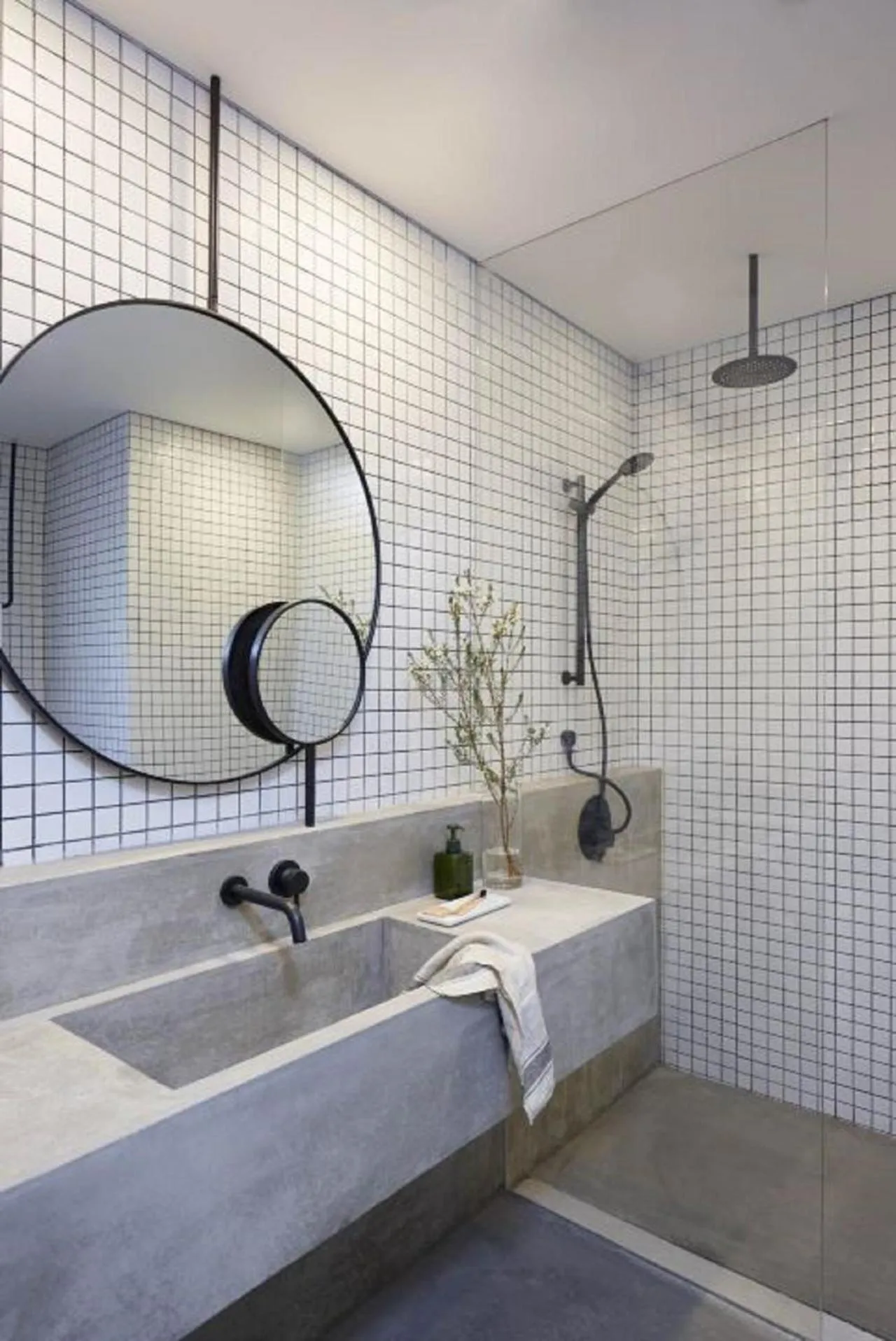 Bathroom in base-Shanghai Pusan Serviced Apartment