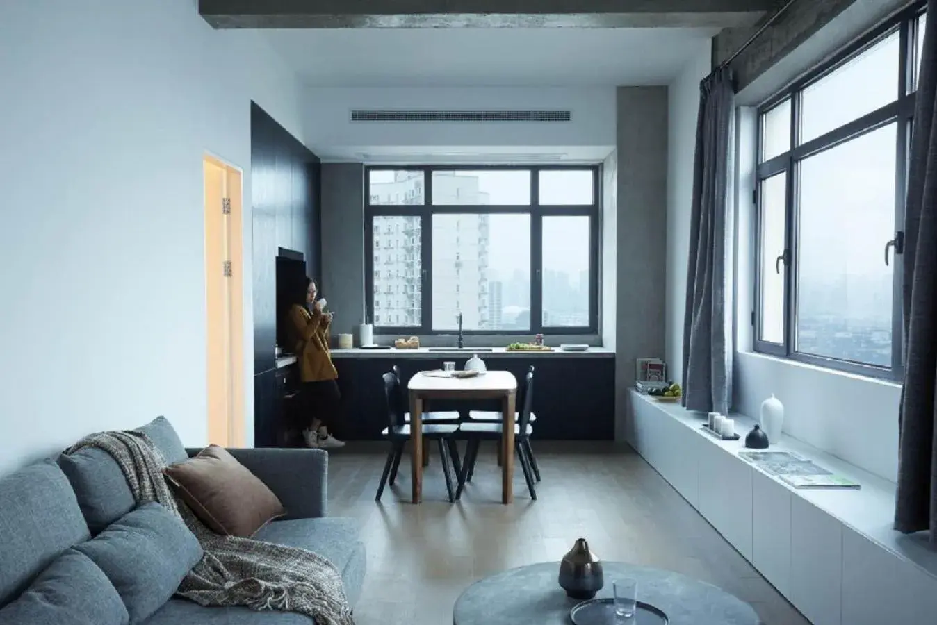 Two-Bedroom Apartment in base-Shanghai Pusan Serviced Apartment Two-Bedroom Apartment in base-Shanghai Pusan Serviced Apartment