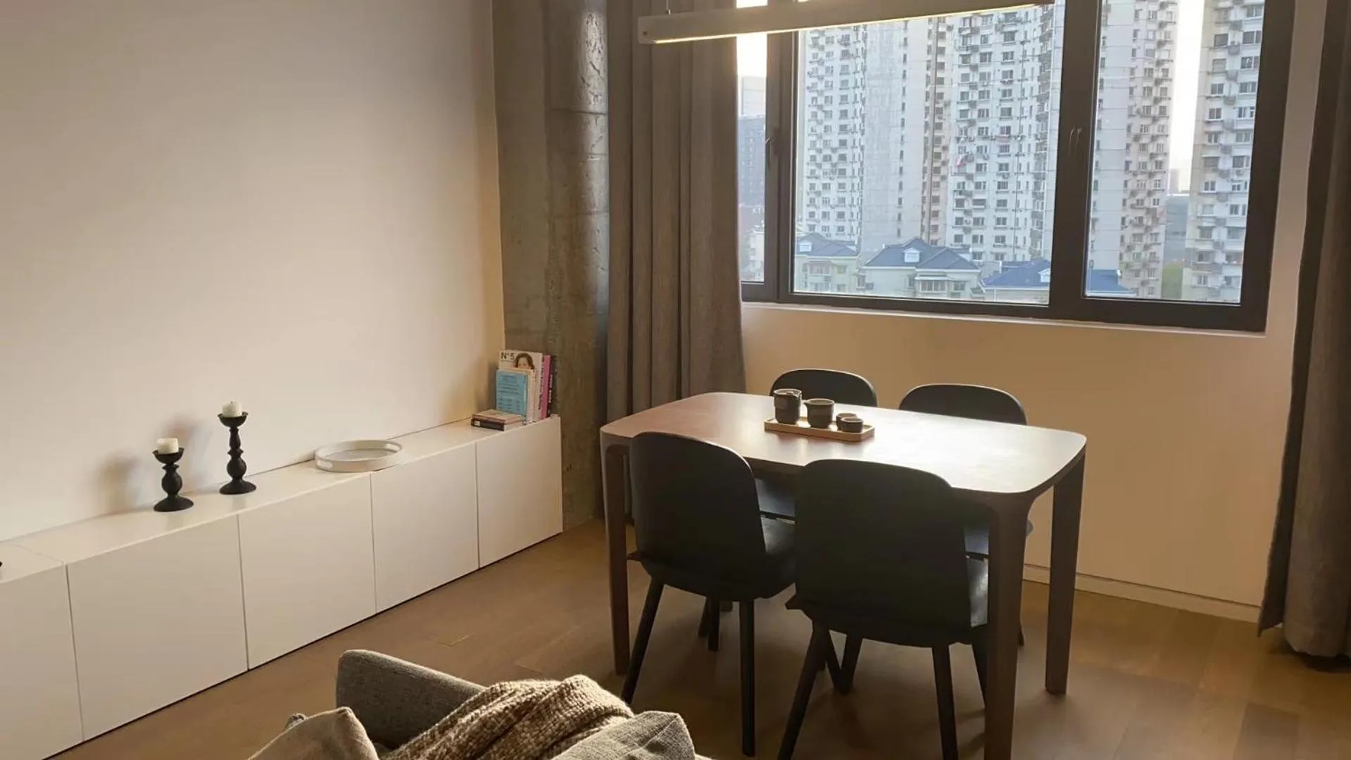 Living room in base-Shanghai Pusan Serviced Apartment