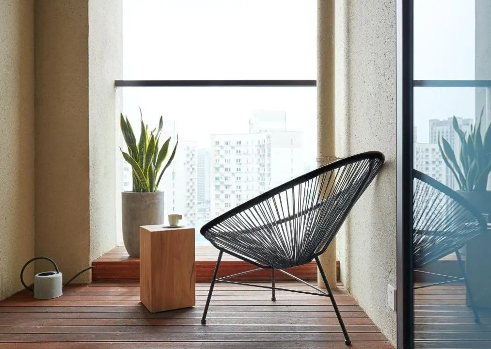 Seating area in base-Shanghai Pusan Serviced Apartment