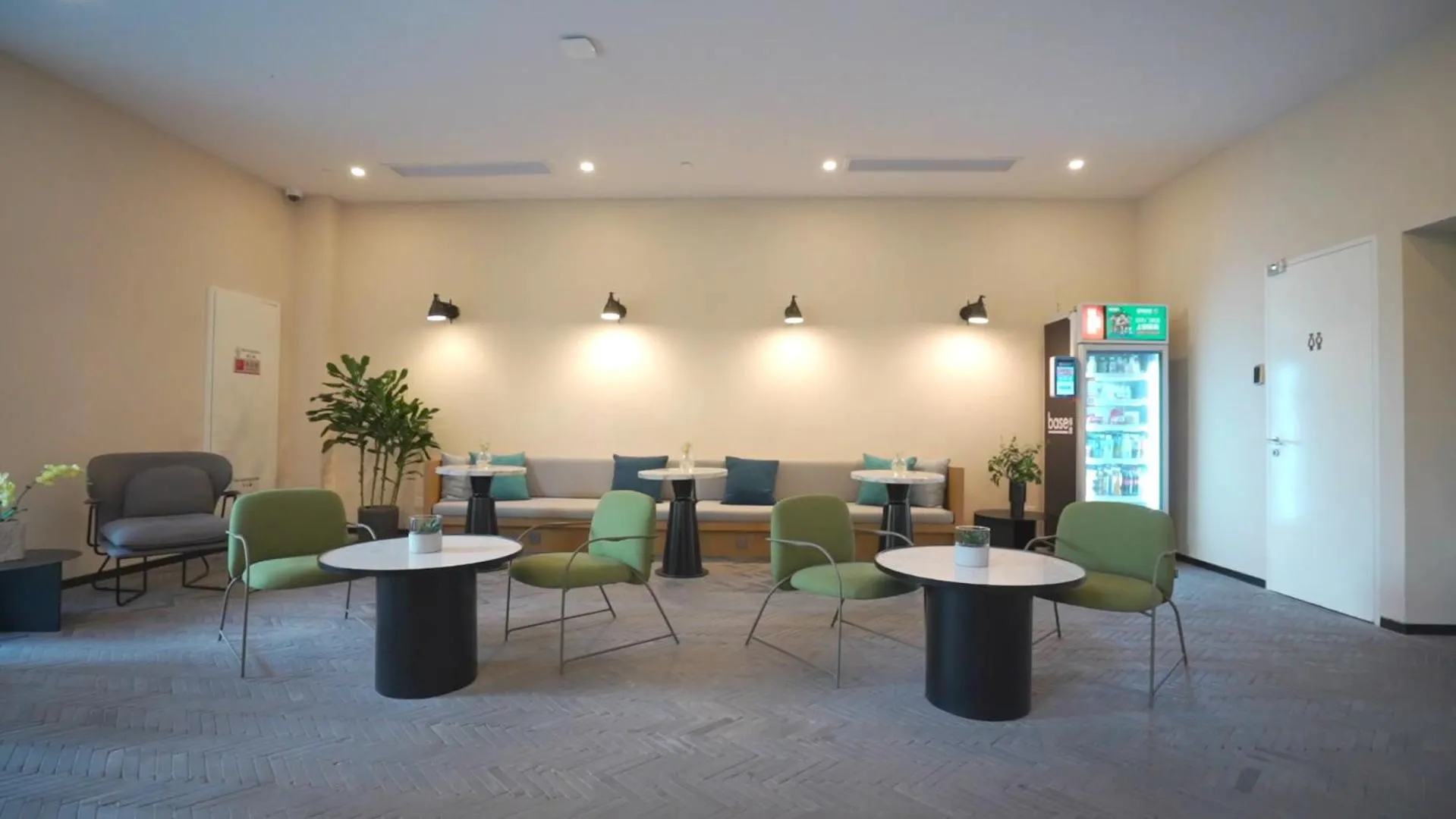 Seating area in base-Shanghai Pusan Serviced Apartment