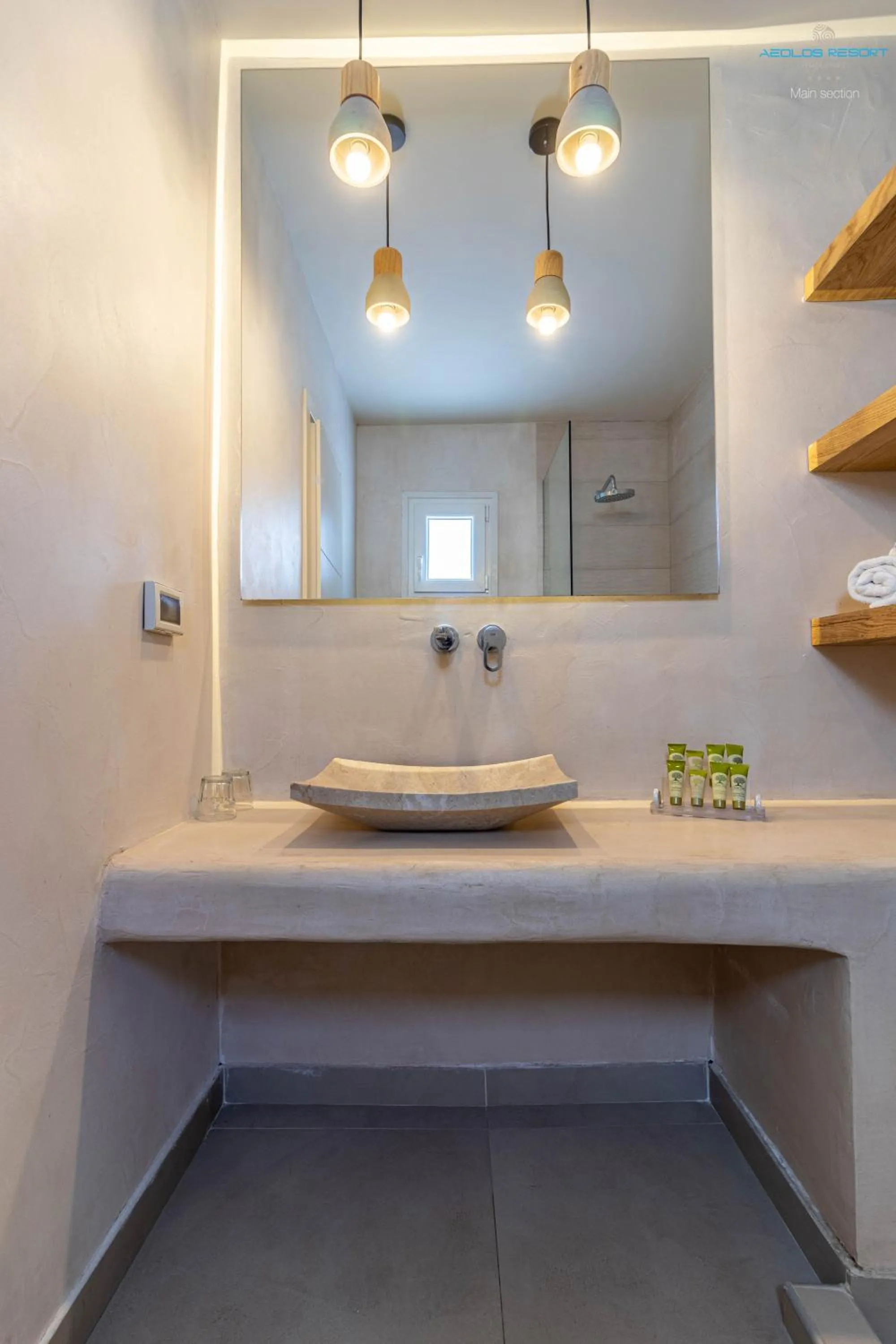 Bathroom in Aeolos Resort